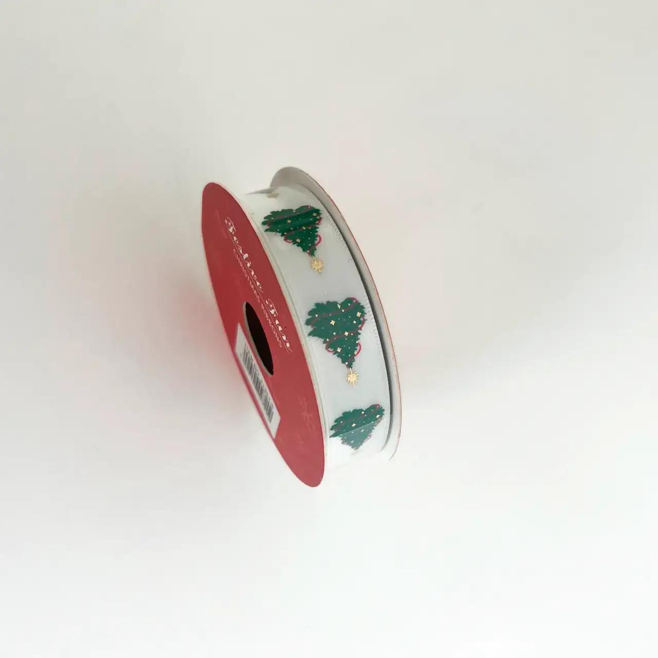 Decorative ribbon ‘Winter Magic’, 2.7 m, satin, mix of colours - Photo 3