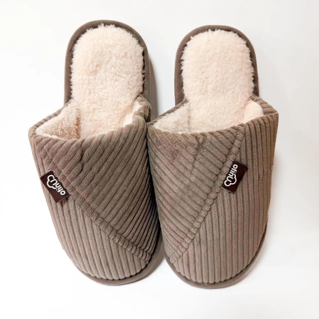 Домашні чоловічі тапочки ТЕП Classic Warm, коричневі