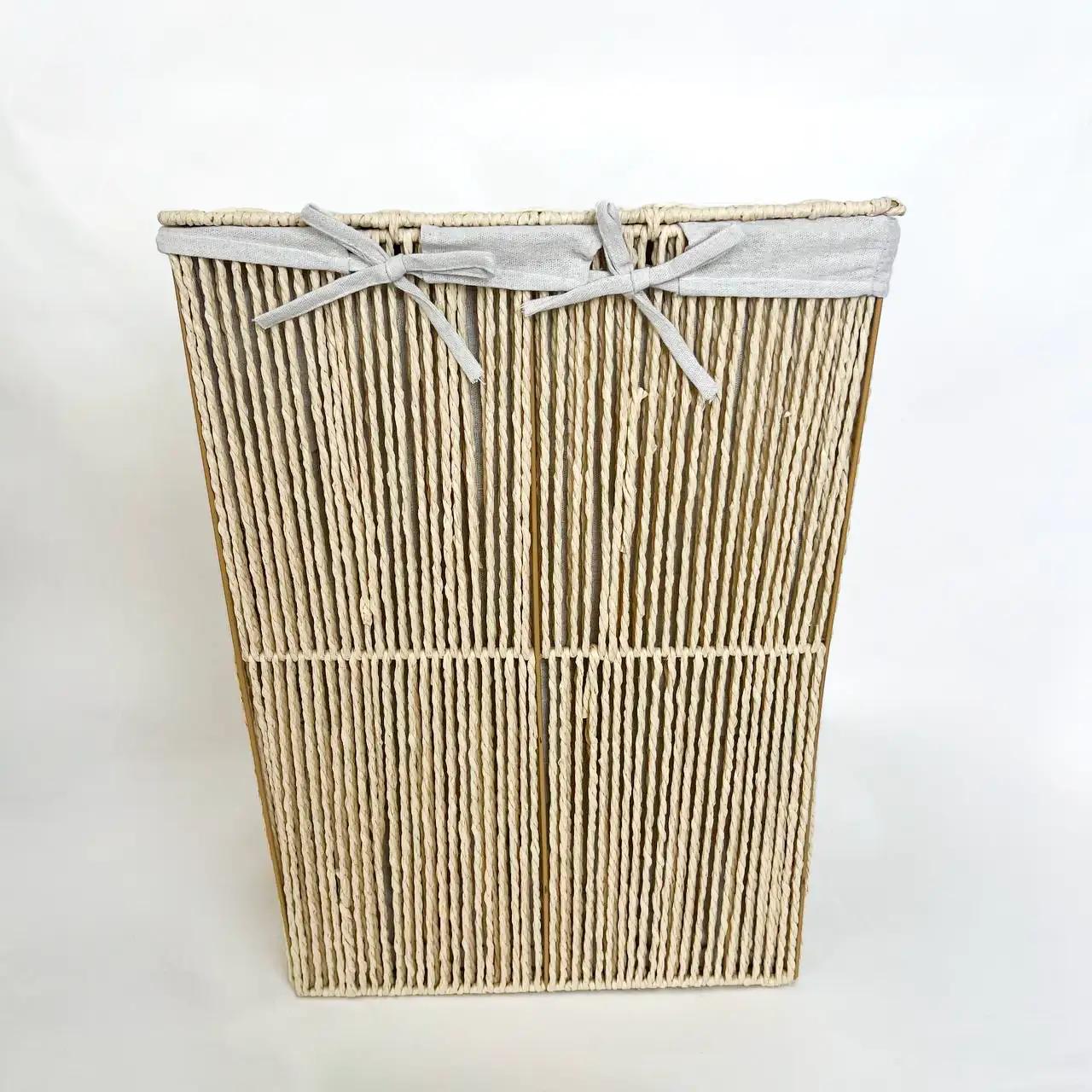 Комплект кошиків для білизни Natural Home, 3 шт, бежеві