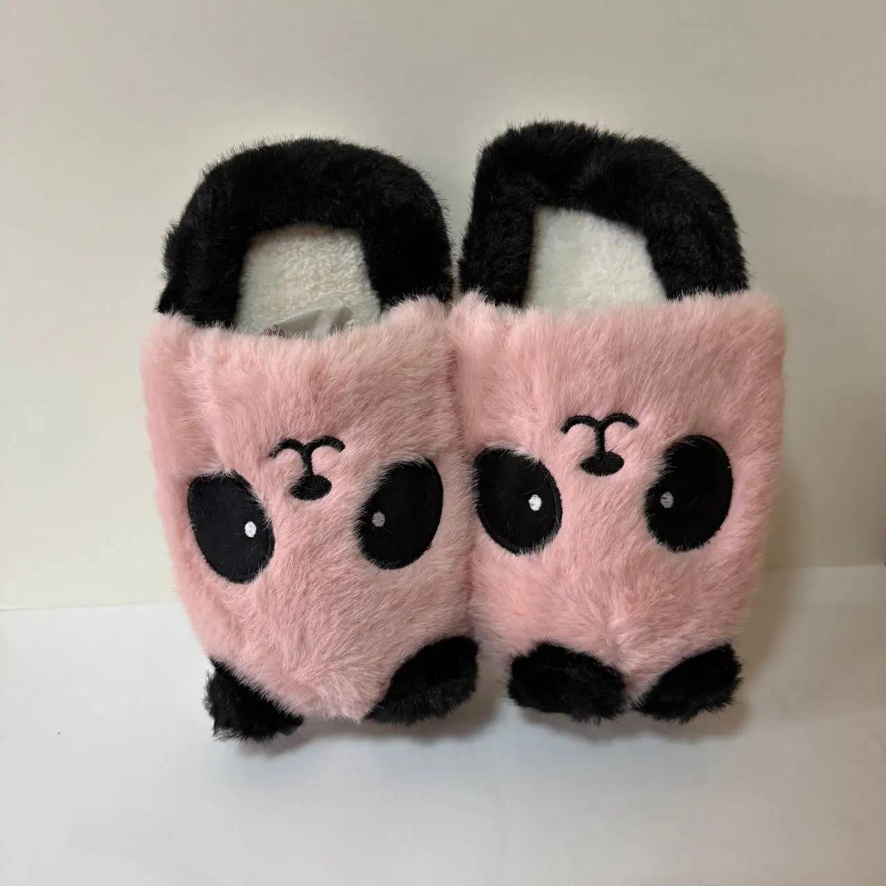 Капці дитячі Panda Mood, розмір 30–35, рожеві