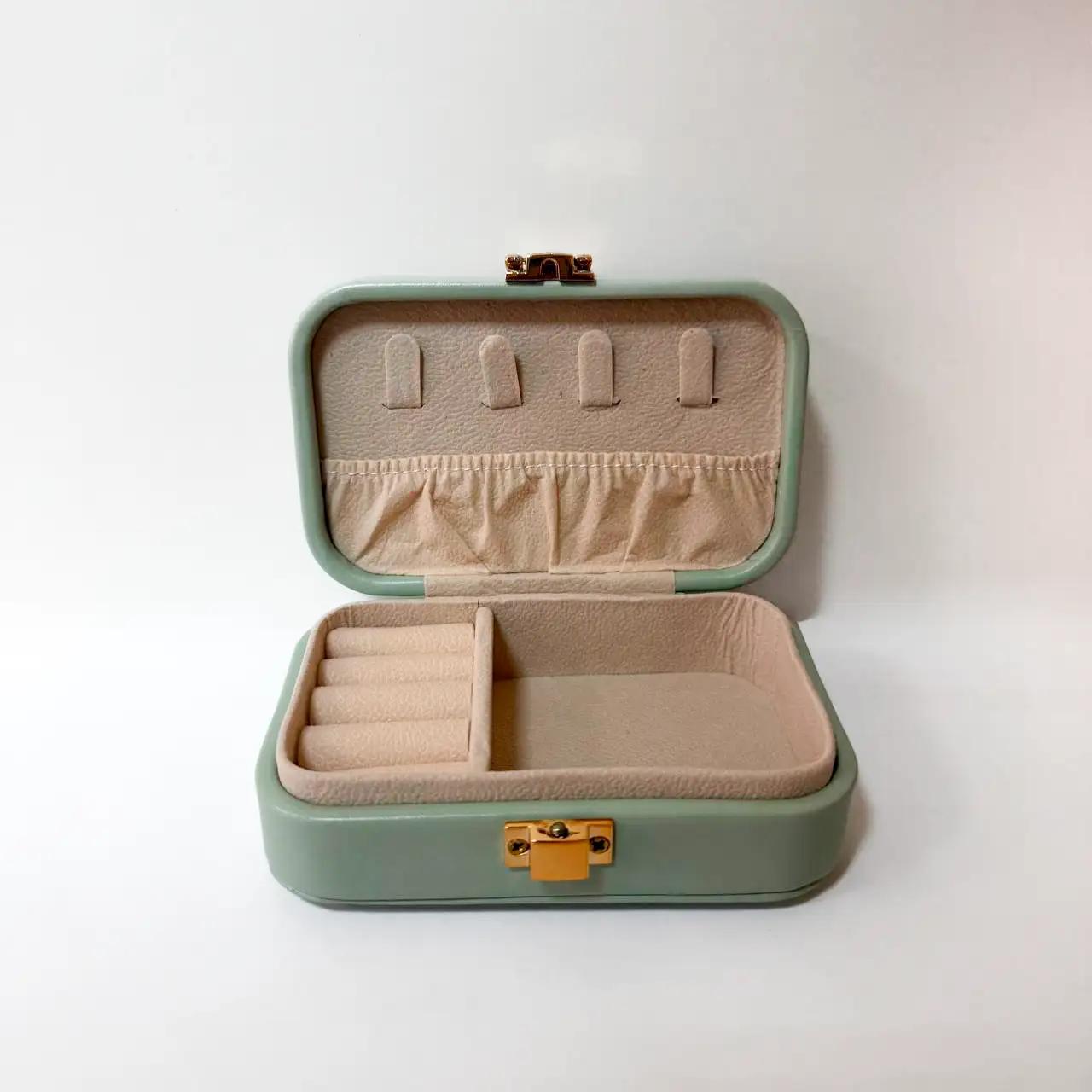 Шкатулка для украшений «Soft Shine» 12×7,5×4 см, мятная, Декор - Фото 2