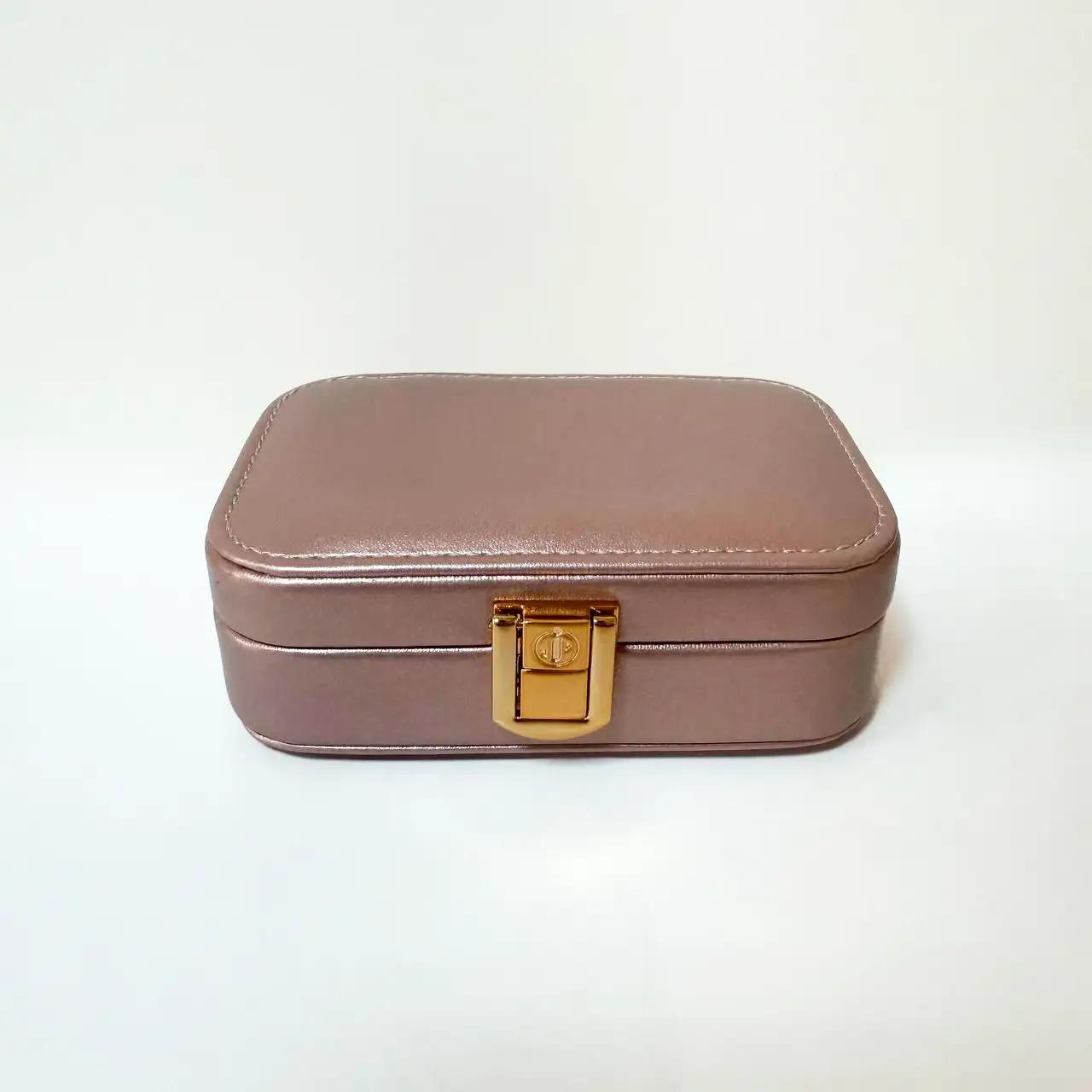 Скринька для прикрас “Soft Shine” 12×7.5×4 см, рожевий