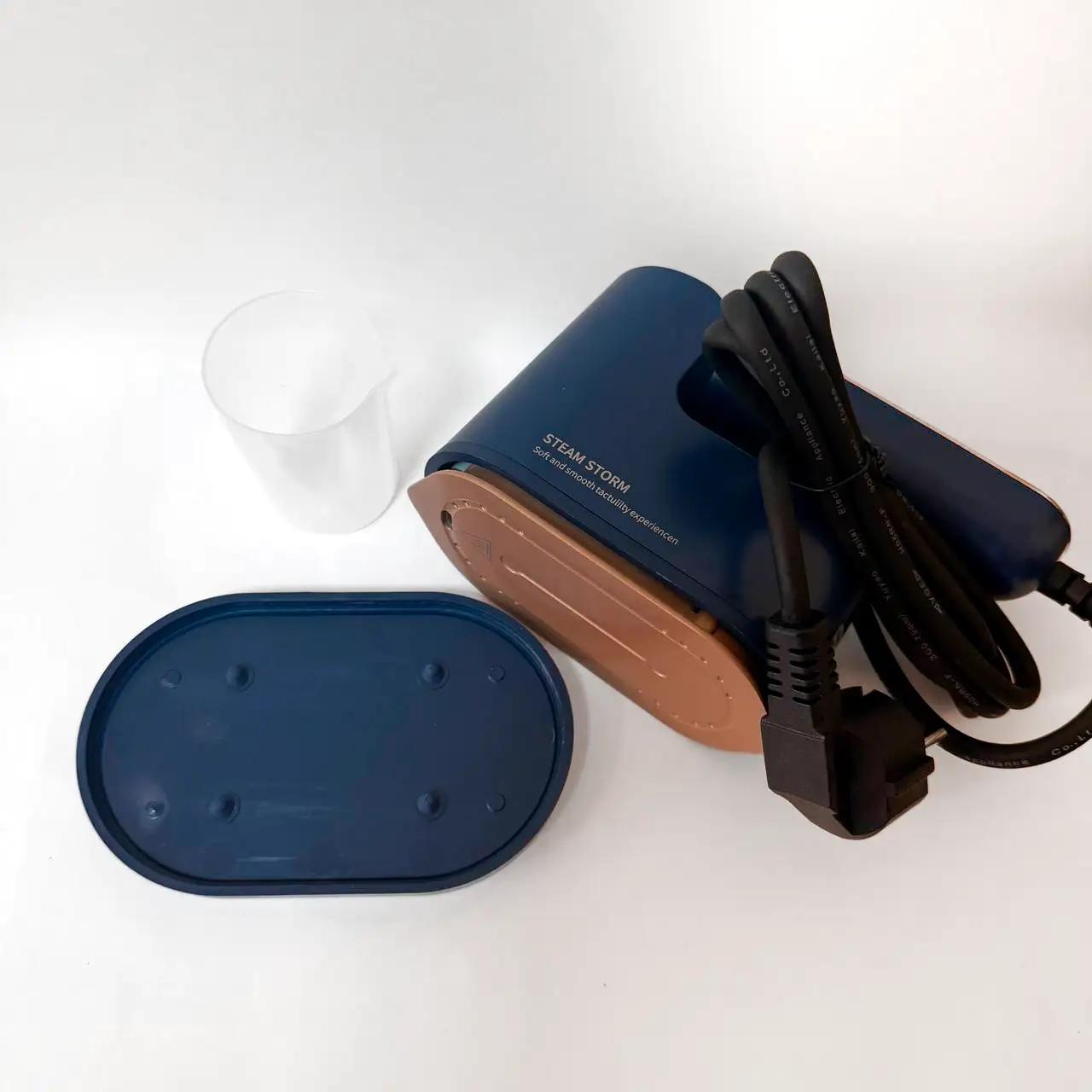 Праска-відпарювач дорожня “Warm Travel” 1200 W, синя, Декор - Фото 2