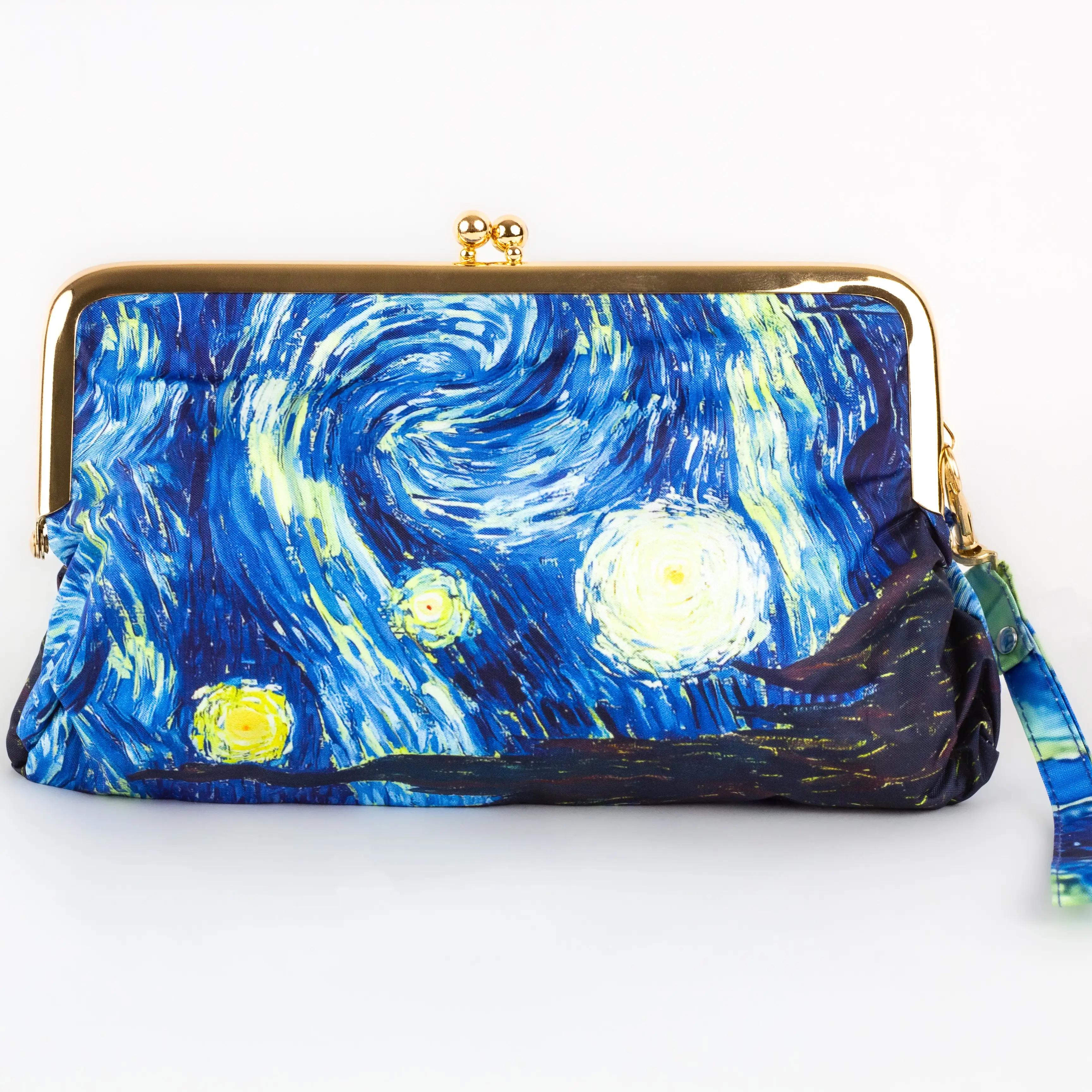 Парасоля механічна складна “Зоряна ніч” — Umbrella Starry Precision