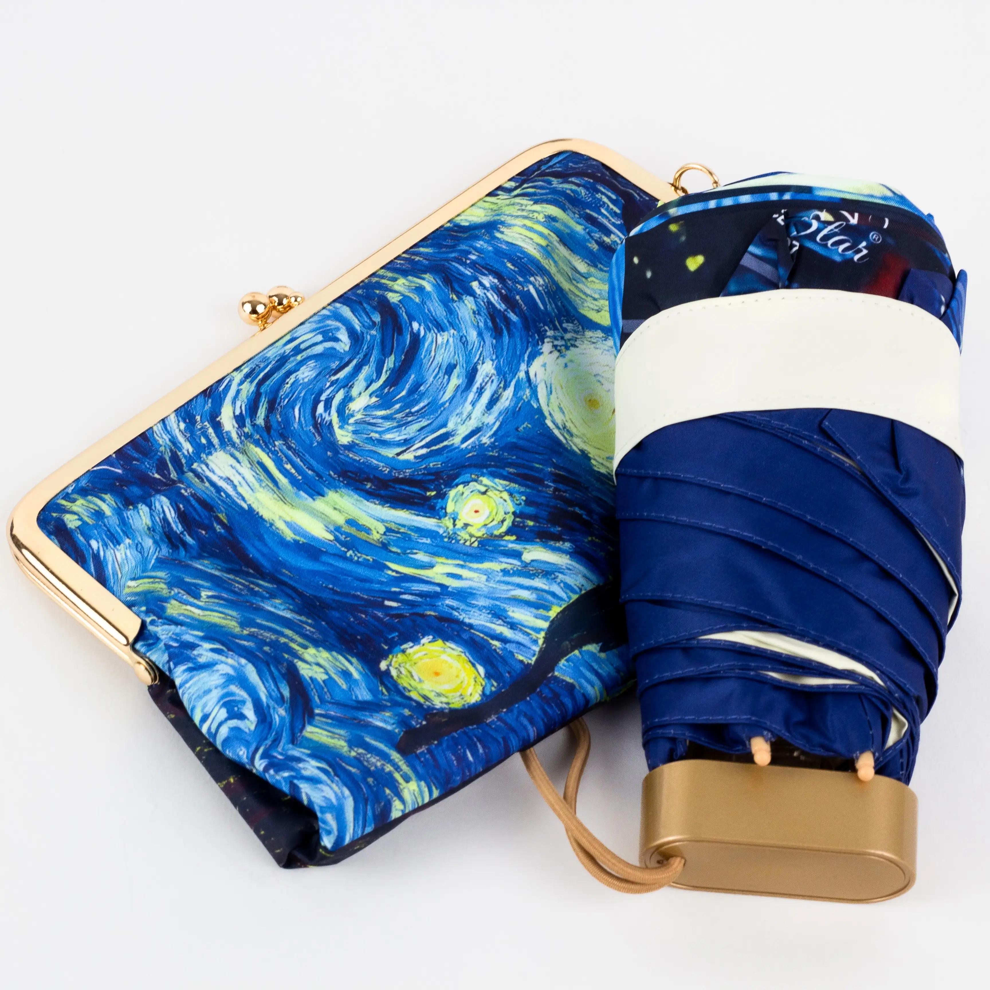 Парасоля механічна складна “Зоряна ніч” — Umbrella Starry Precision - Фото 3