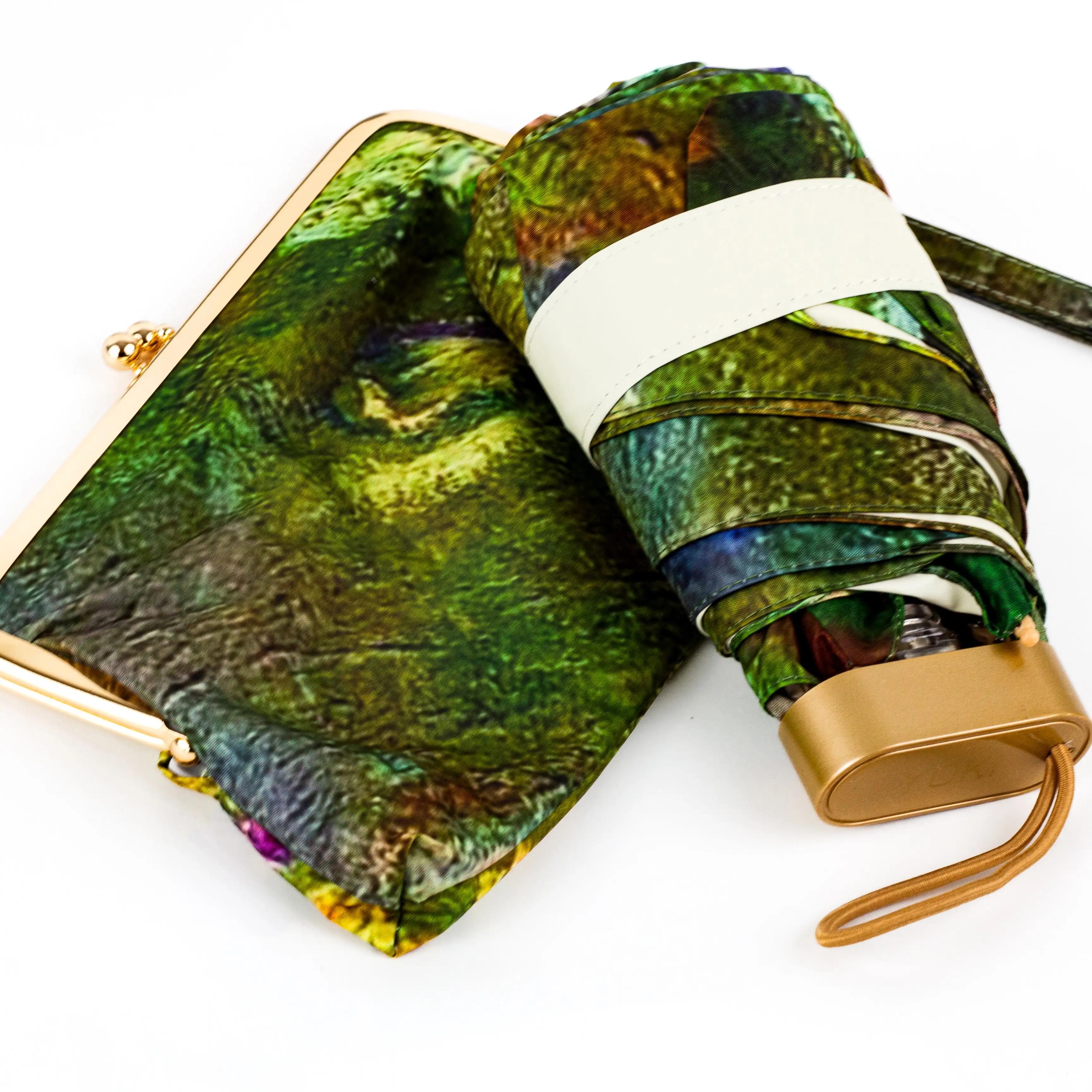 Зонт механический складной «Водяные лилии» — Umbrella Monet Precision Line - Фото 2