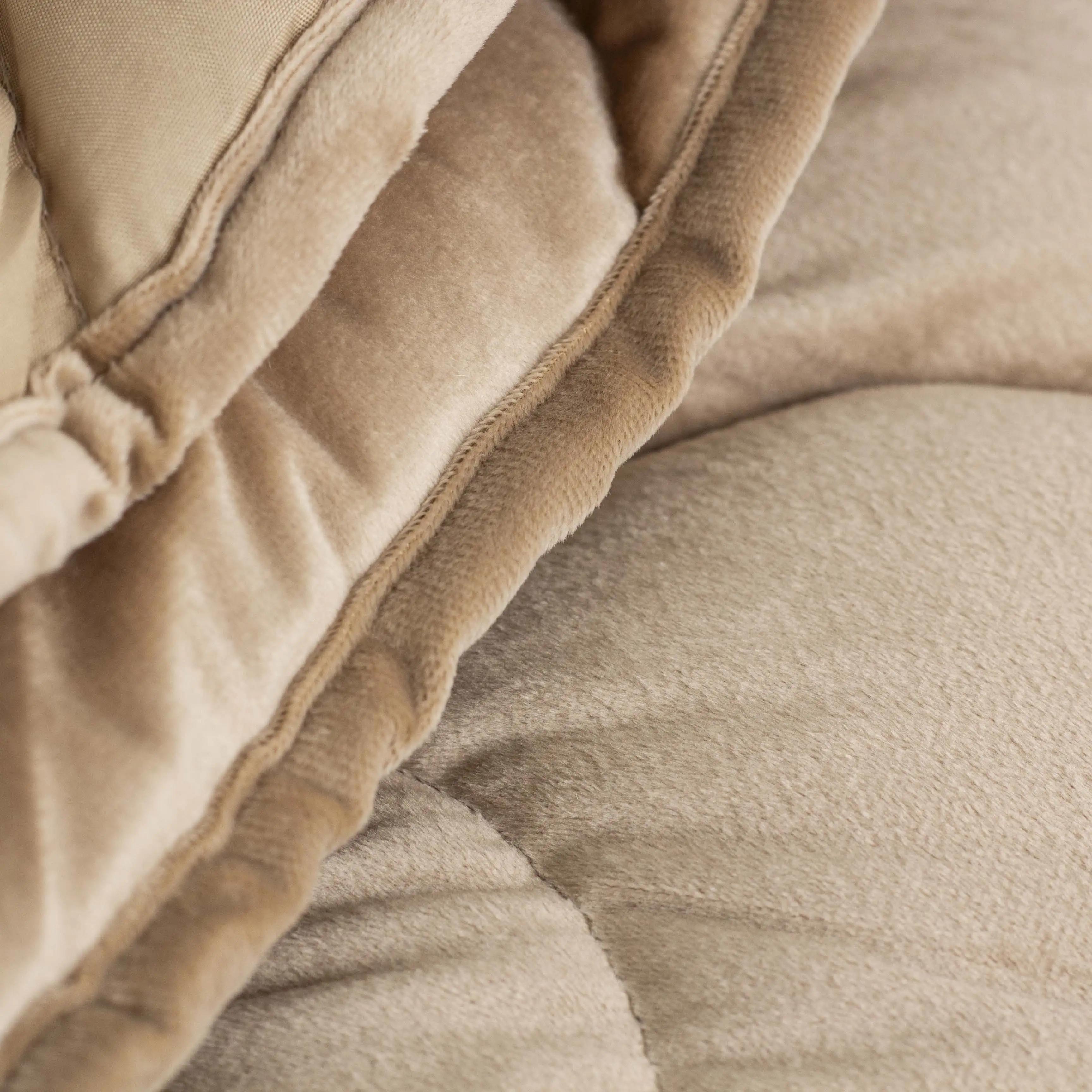 Ковдра ТЕП "VELOUR" Золотий беж, 180x210 - Фото 7