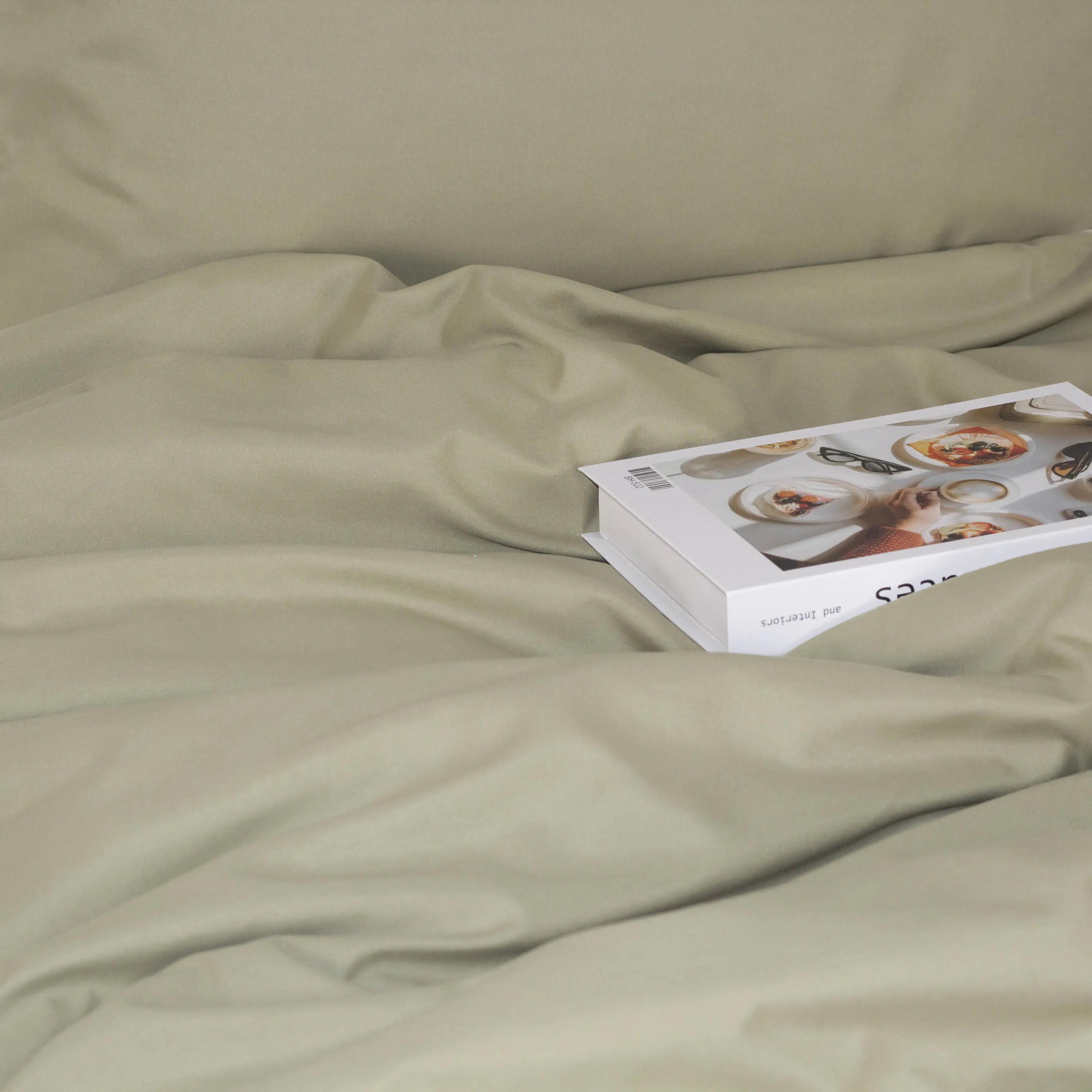 Комплект постельного белья Melluna Touch Olive, полуторное - Фото 4