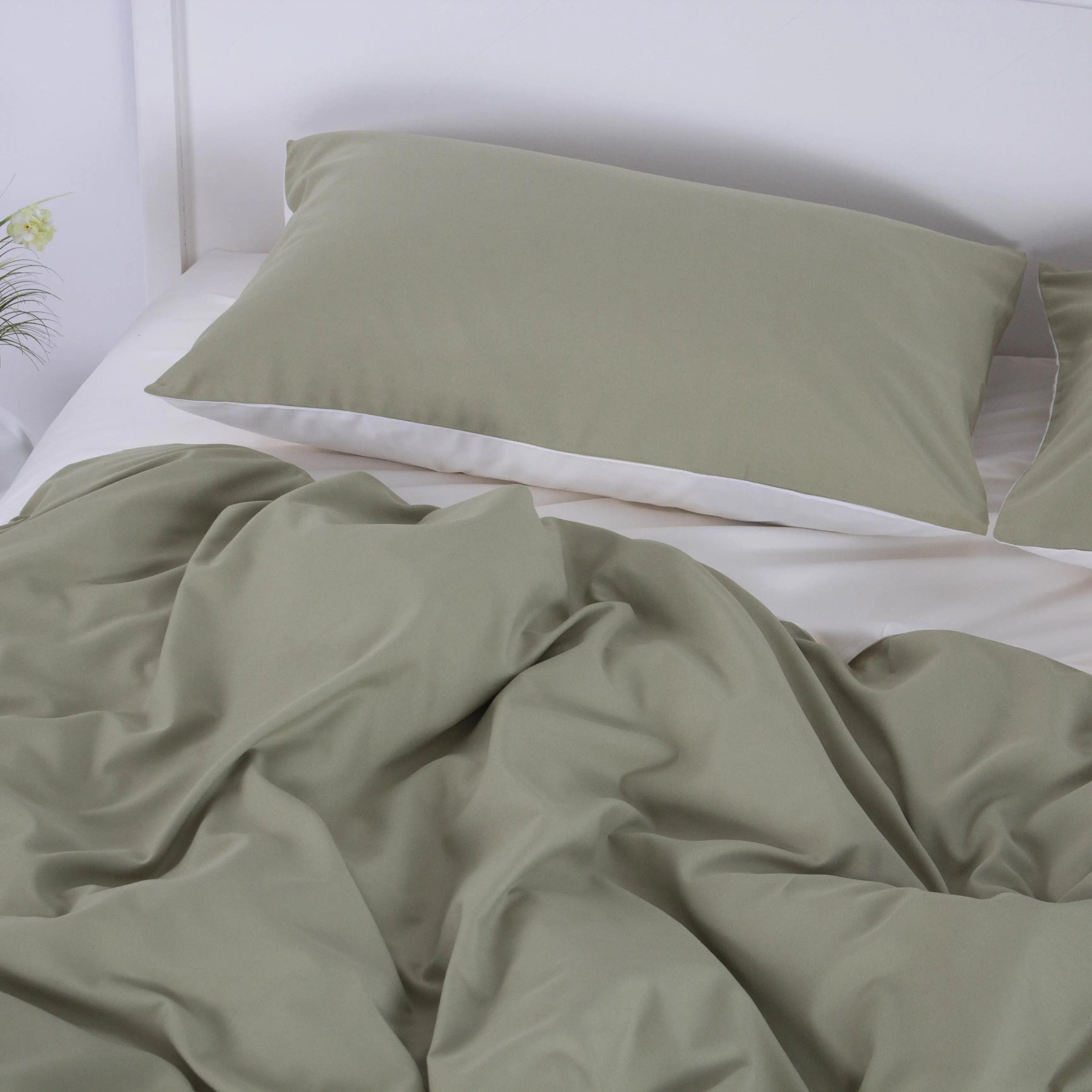 Комплект постельного белья Melluna Touch Olive, полуторное - Фото 5