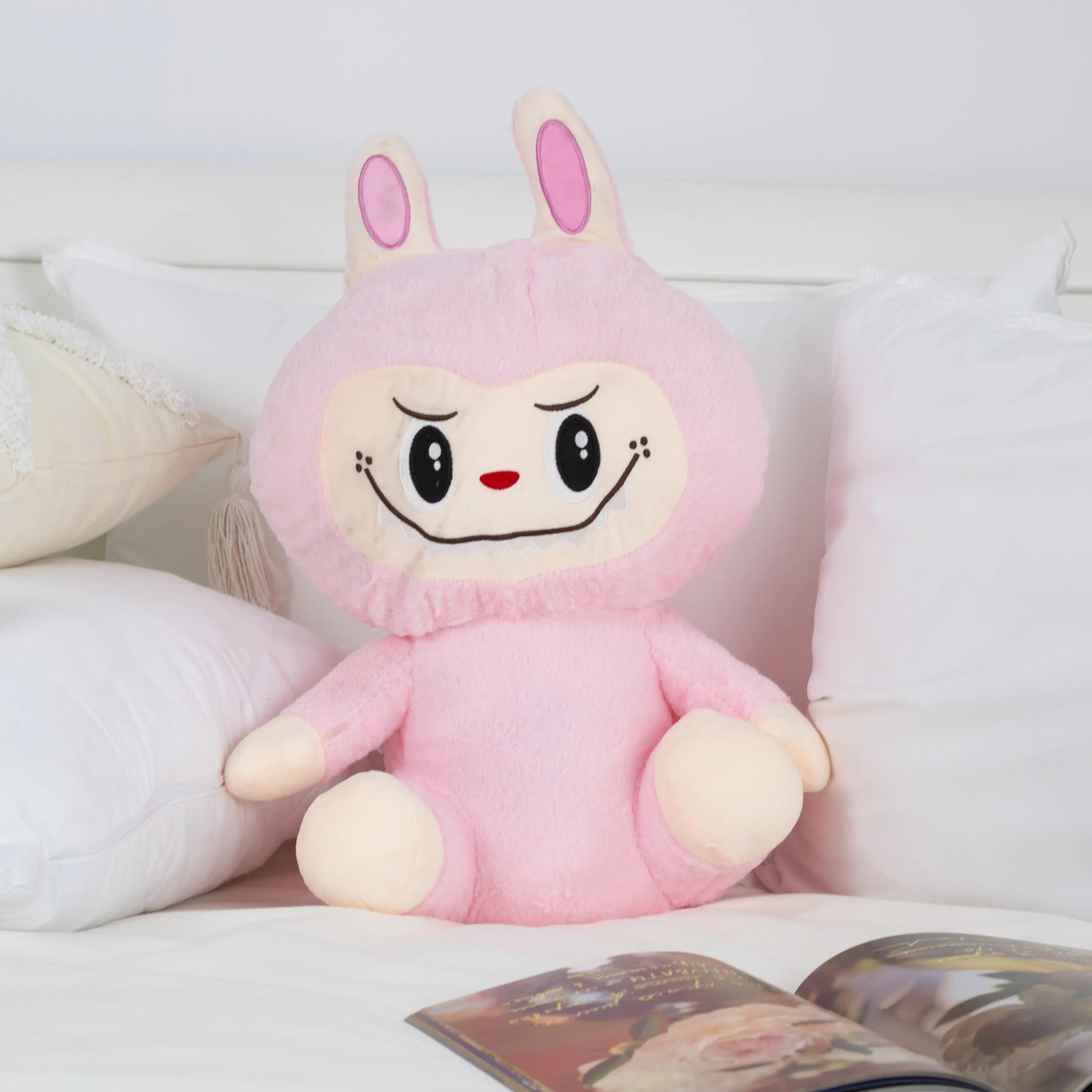 Labubu велика м’яка іграшка-сюрприз — Pink Soft Utility Set - Фото 2