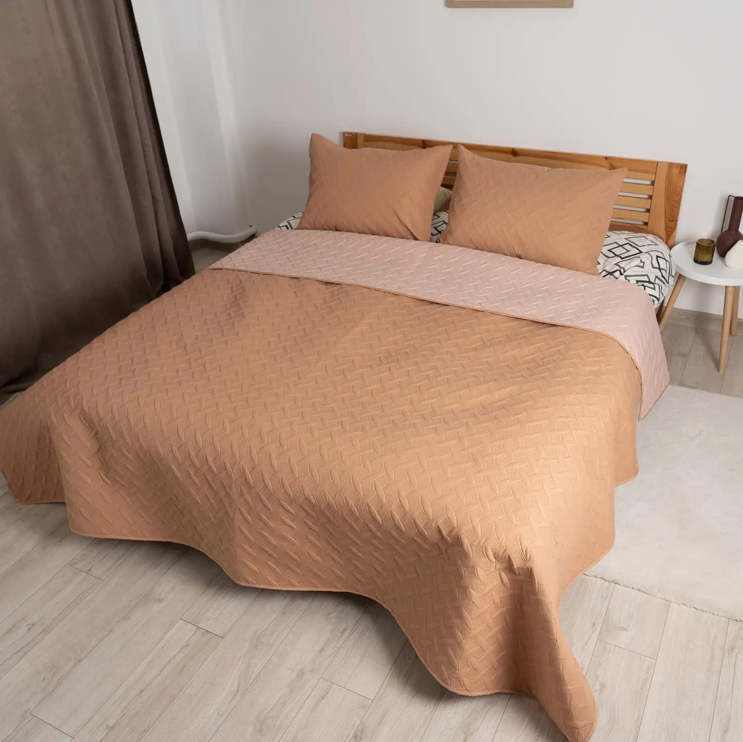 Покривало ТЕП "VINTAGE" 1 наволочка 50*70 см Кофейне/Вінтаж