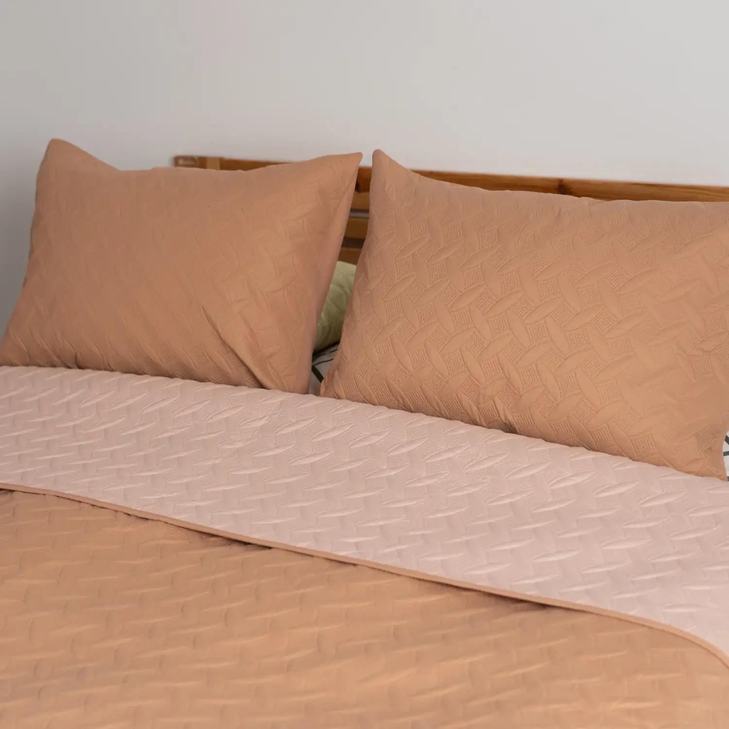 Покривало ТЕП "VINTAGE" 1 наволочка 50*70 см Кофейне/Вінтаж, 150x210 - Фото 2