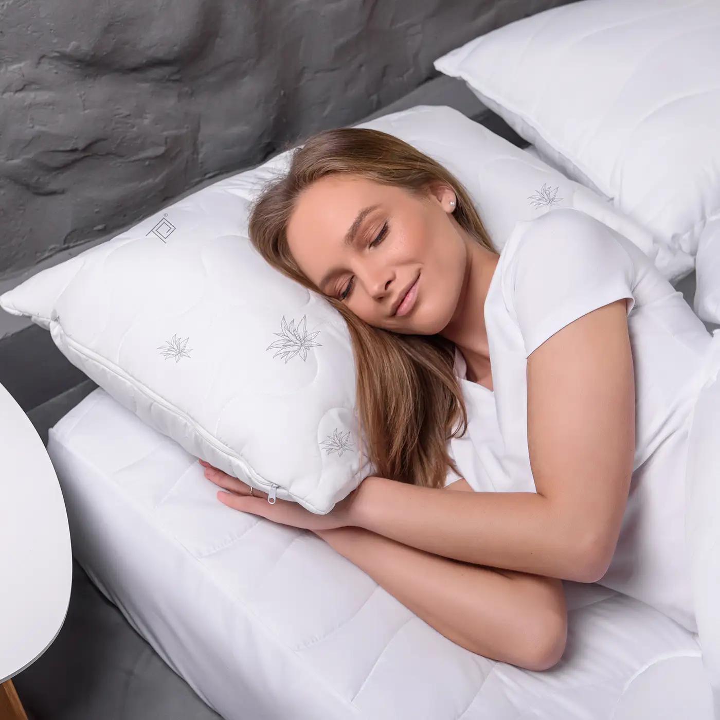 Подушка "NATURE" ALOE VERA зіп-пакет, 70x70 - Фото 5