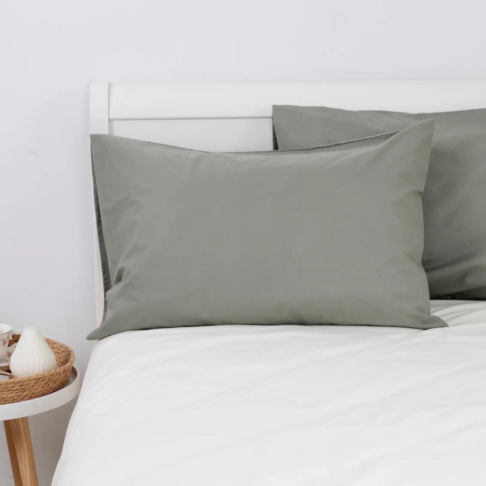 Комплект наволочок ТЕП скрутка Green-Gray