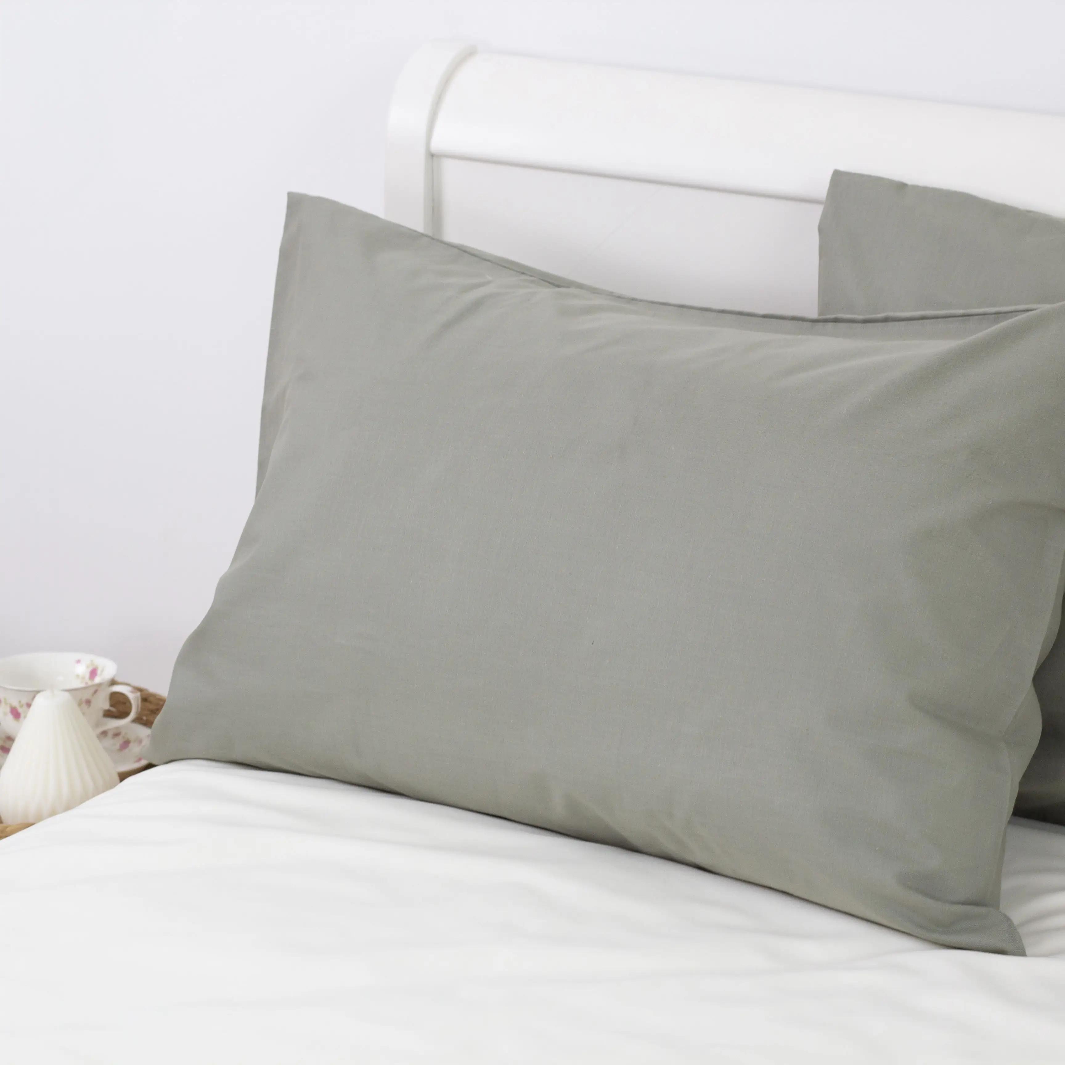 Комплект наволочок ТЕП скрутка Green-Gray, 50x70 - Фото 2