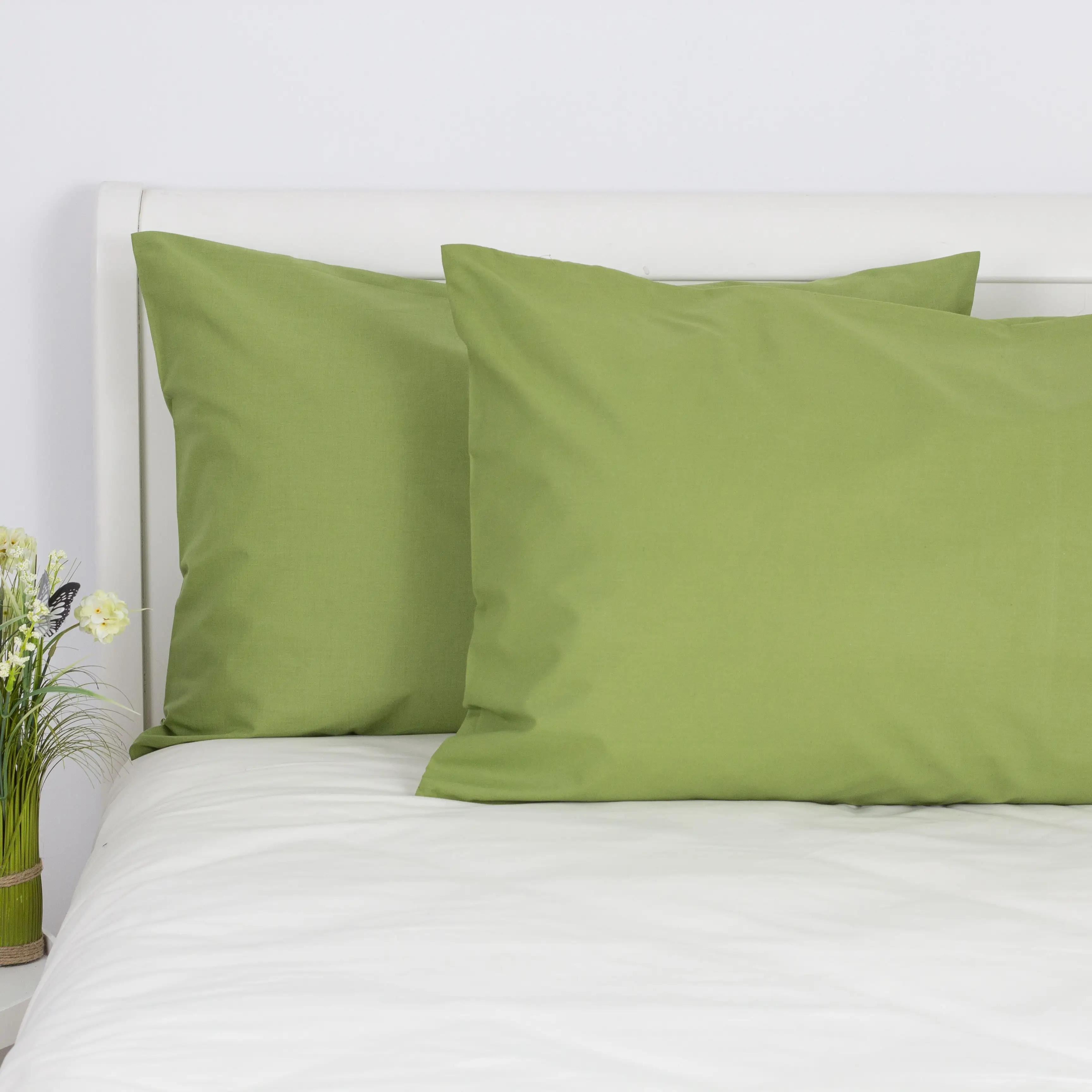 Комплект наволочек ТЕП скрутка Muted Green, 50x70 - Фото 3