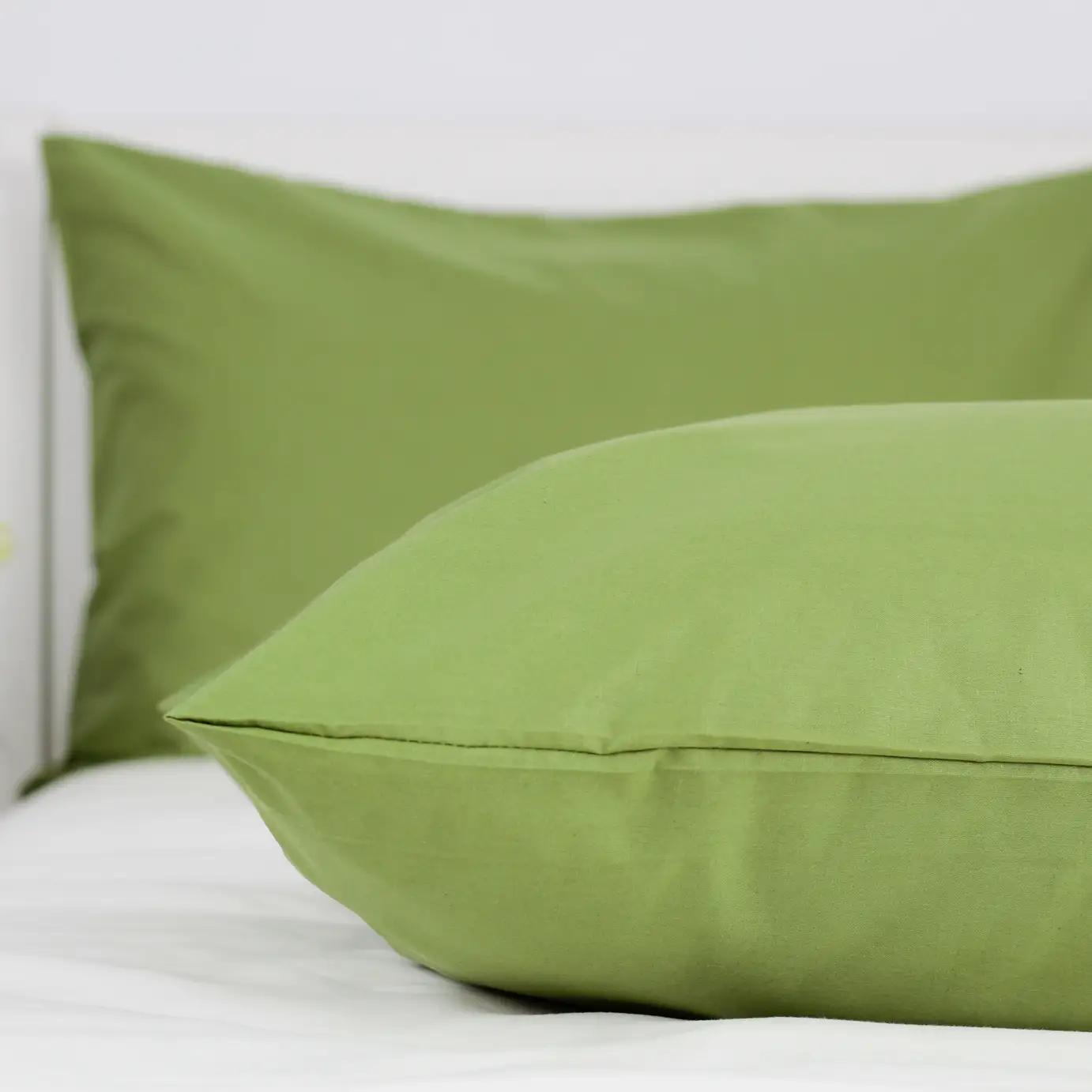 Комплект наволочек ТЕП скрутка Muted Green, 50x70 - Фото 4