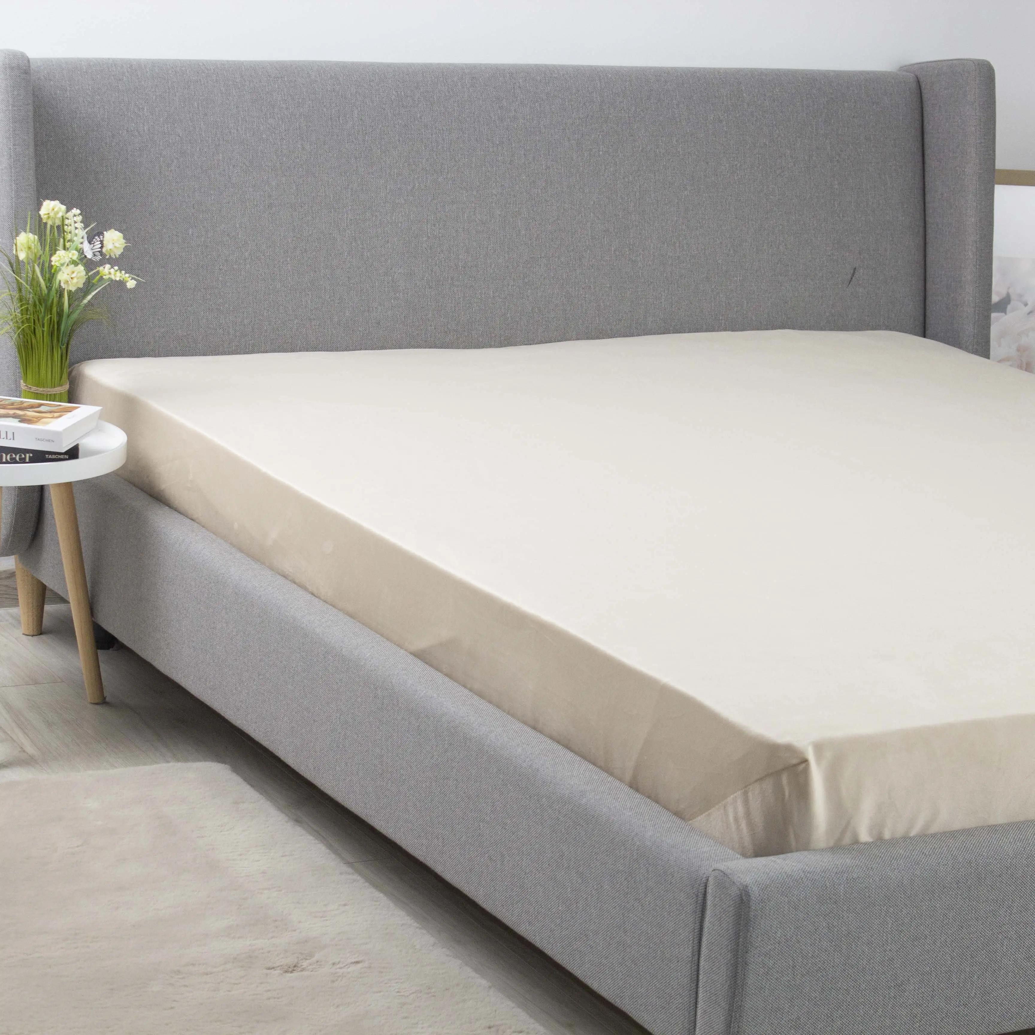 Простирадло ТЕП "VELOUR" з резинкою бежеве, 160x200 - Фото 3