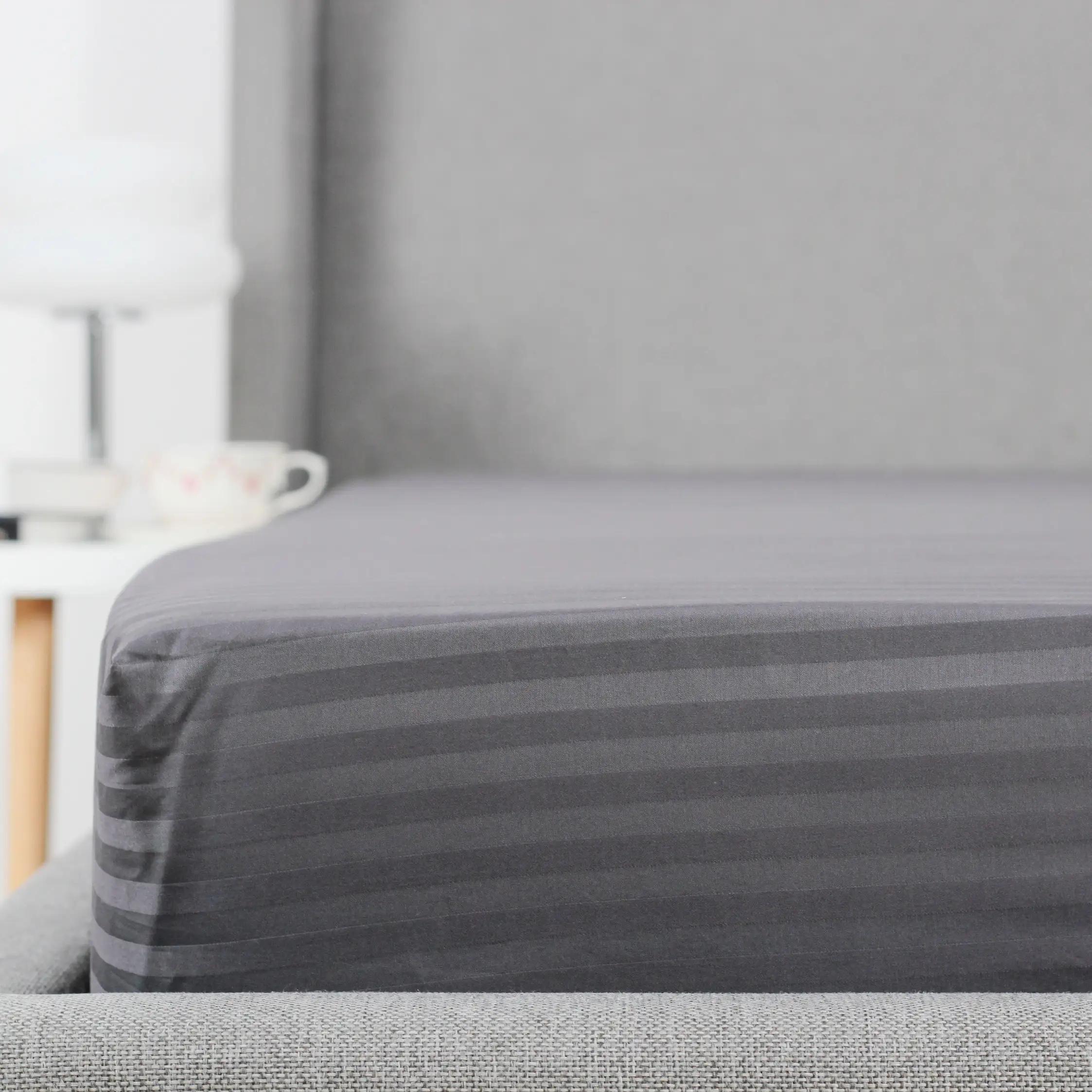 Простирадло "ТЕП" з резинкою сатин Graphite, 180x200 - Фото 3