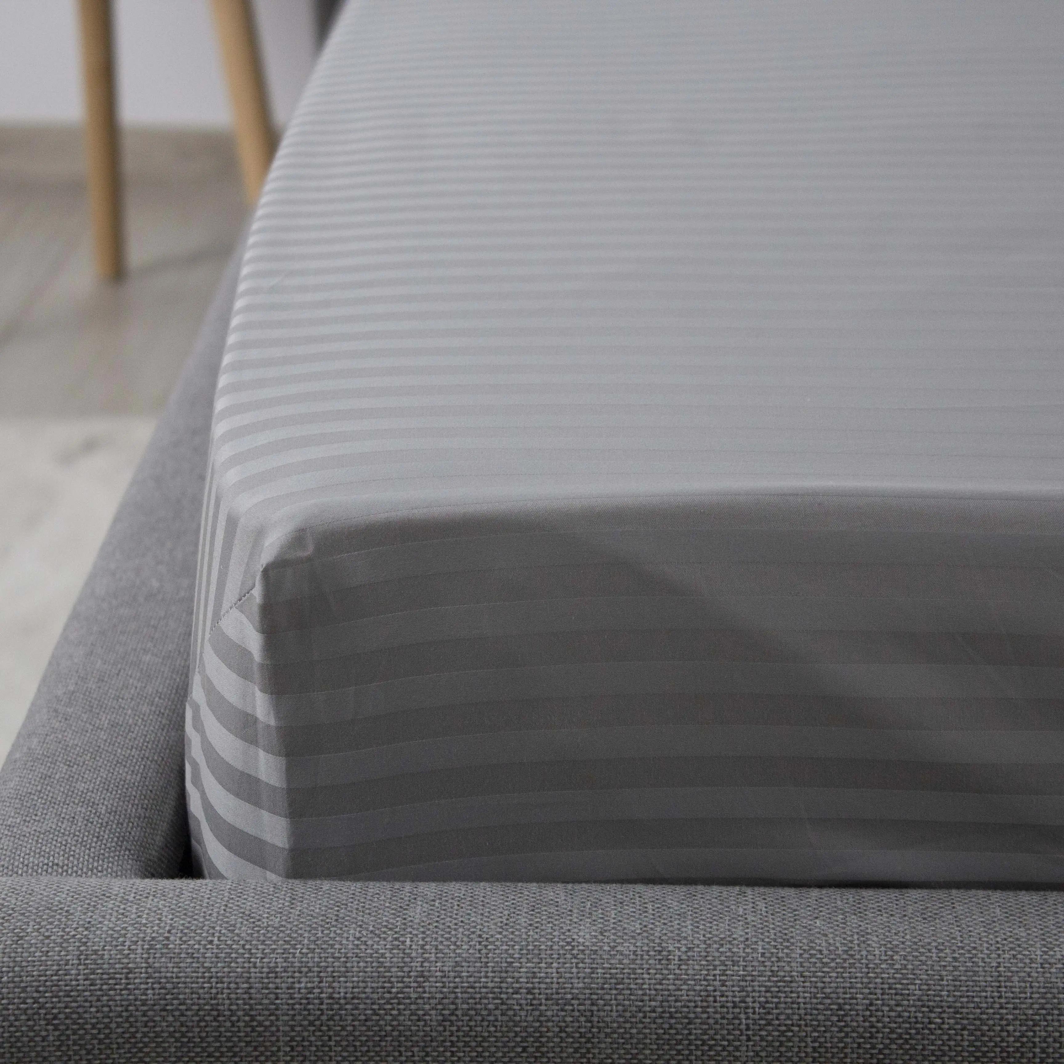 Простирадло "ТЕП" з резинкою сатин Grey