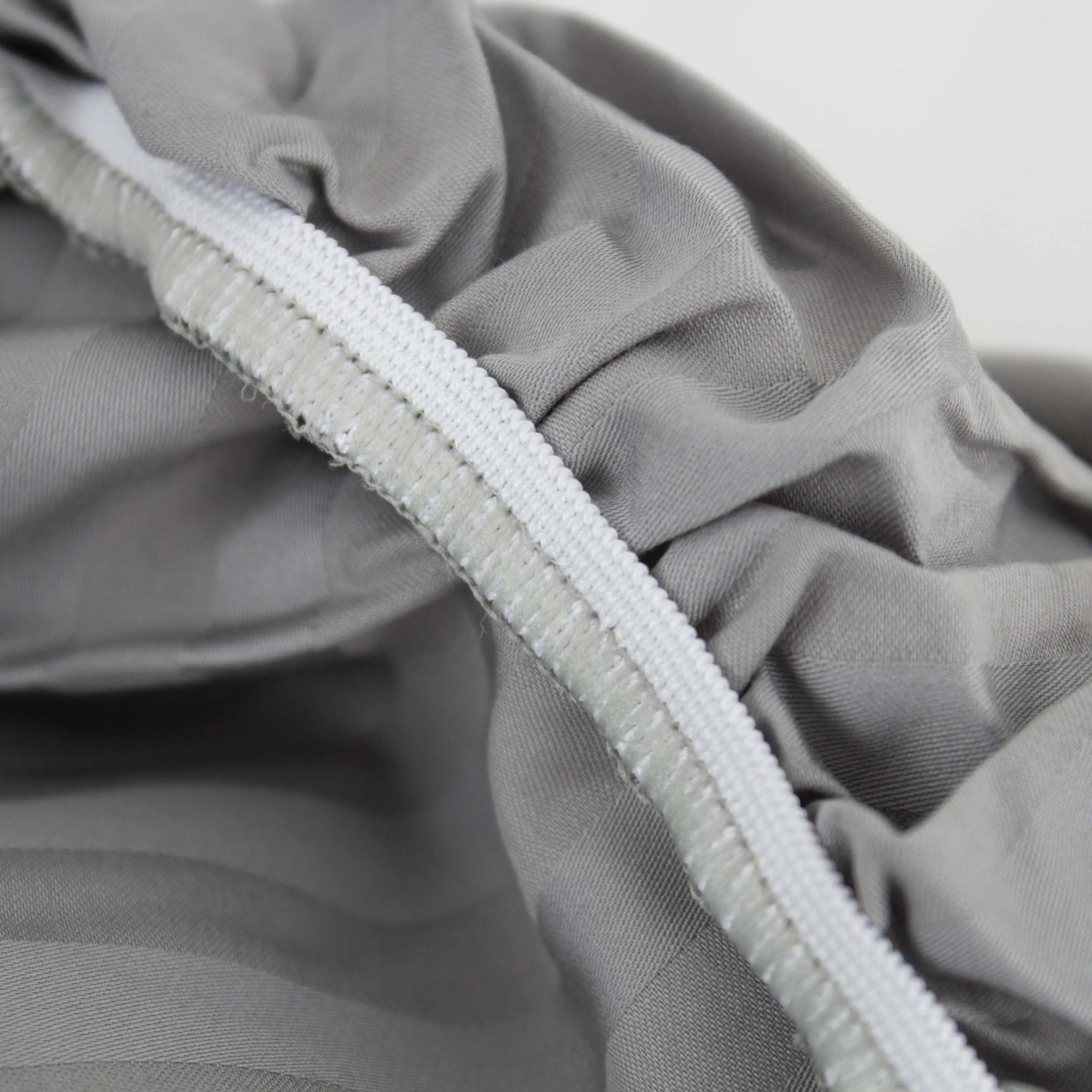 Простирадло "ТЕП" з резинкою сатин Grey, 180x200 - Фото 4