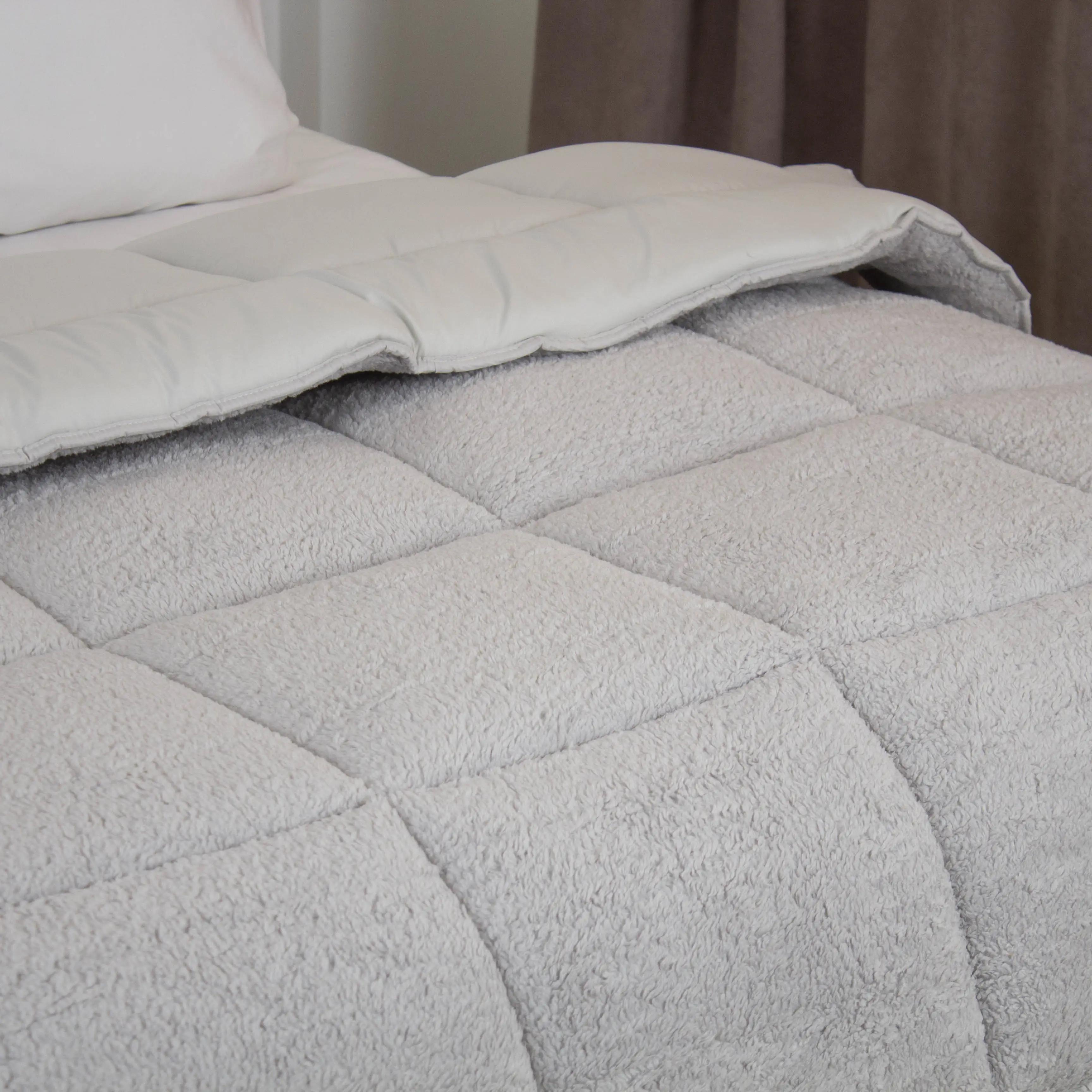 Ковдра "TEDDY" Світло-сірий, 180x210 - Фото 5