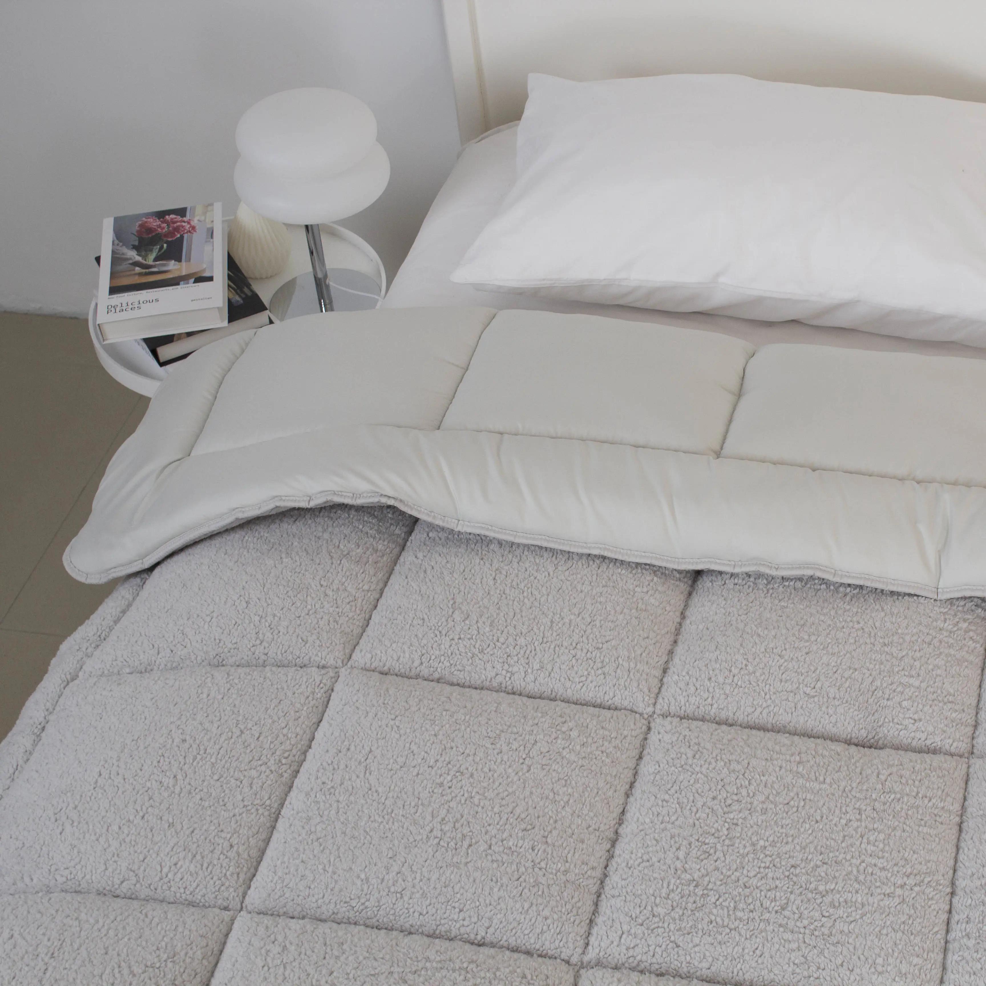 Ковдра "TEDDY" Світло-сірий, 180x210 - Фото 6