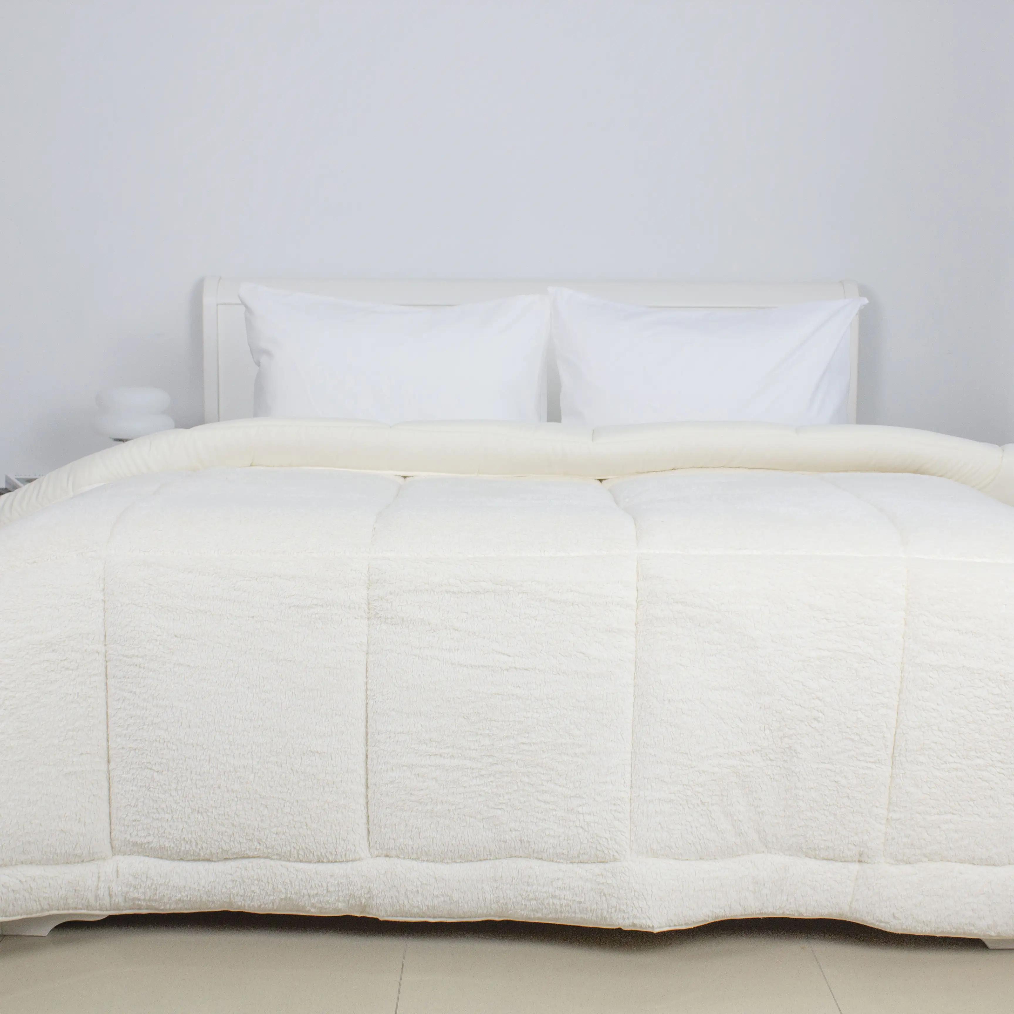 Blanket "TEDDY" Milky, 150x210 - Photo 2