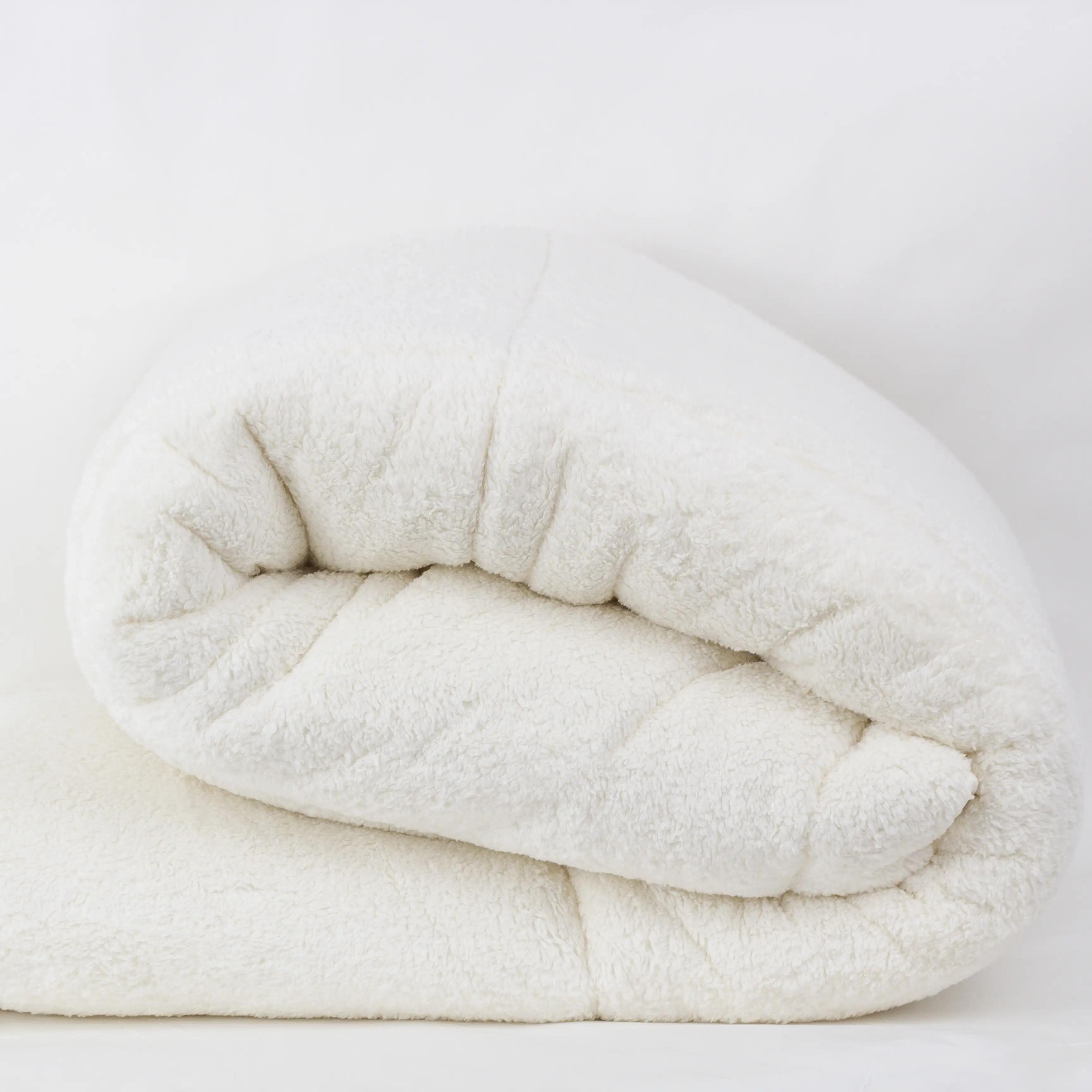 Blanket "TEDDY" Milky, 150x210 - Photo 5