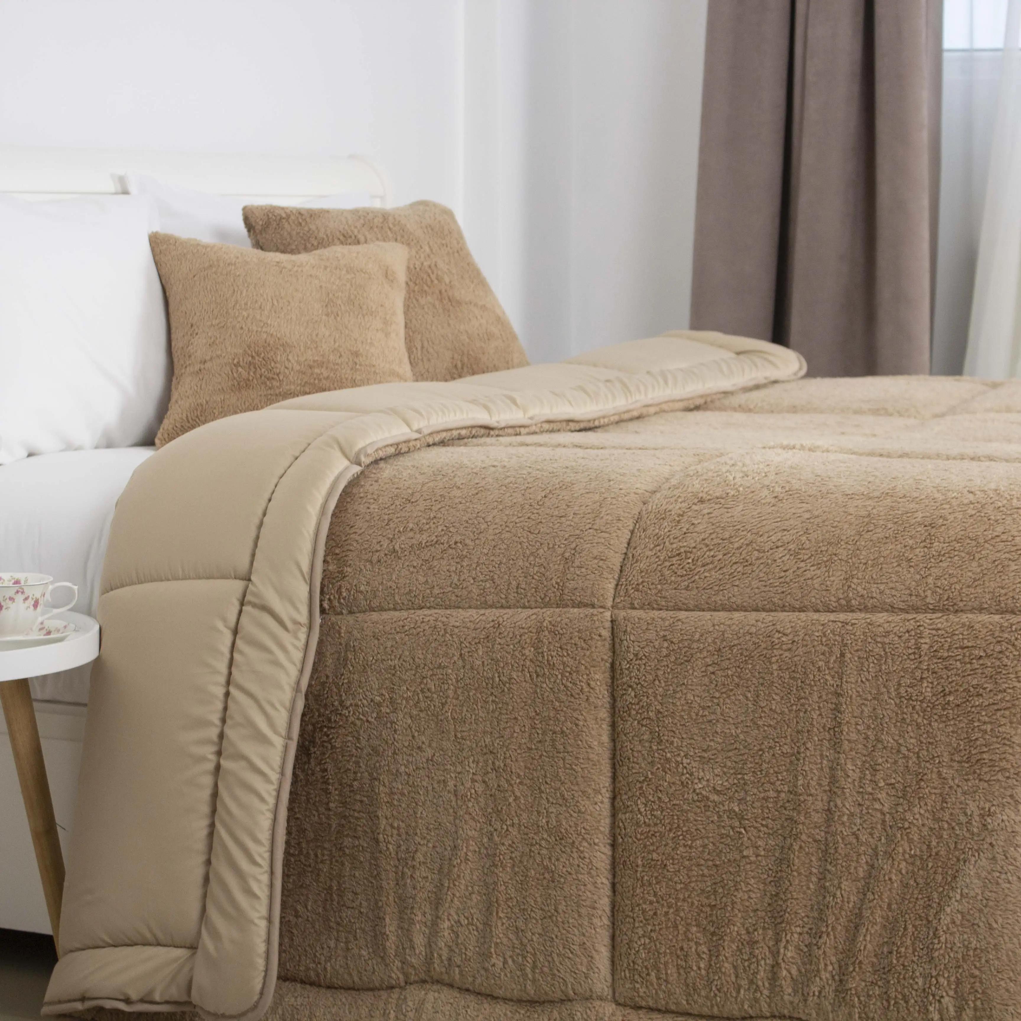 Ковдра "TEDDY" Золотий беж