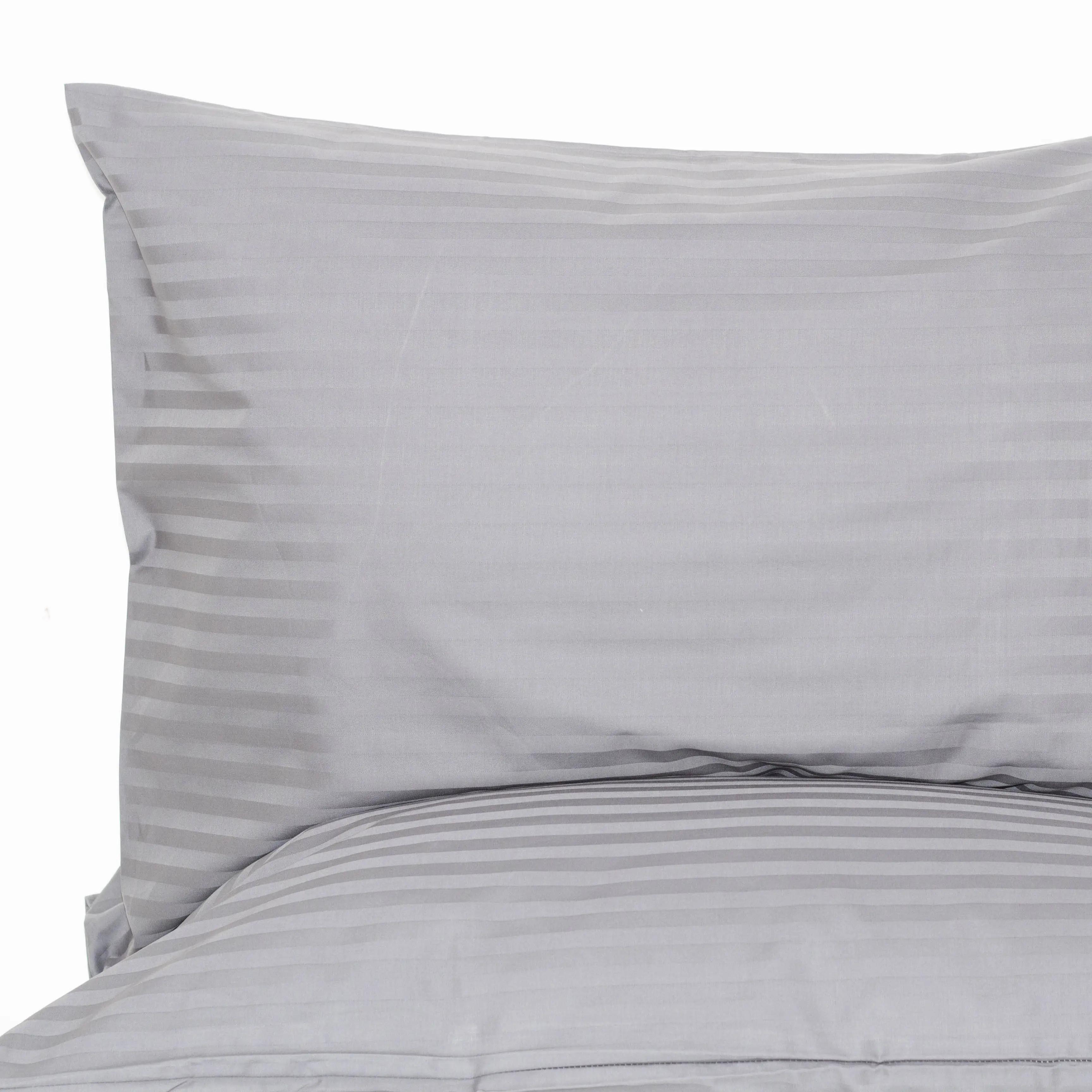 Комплект наволочек ТЕП сатин Grey эко, 50x70 - Фото 2