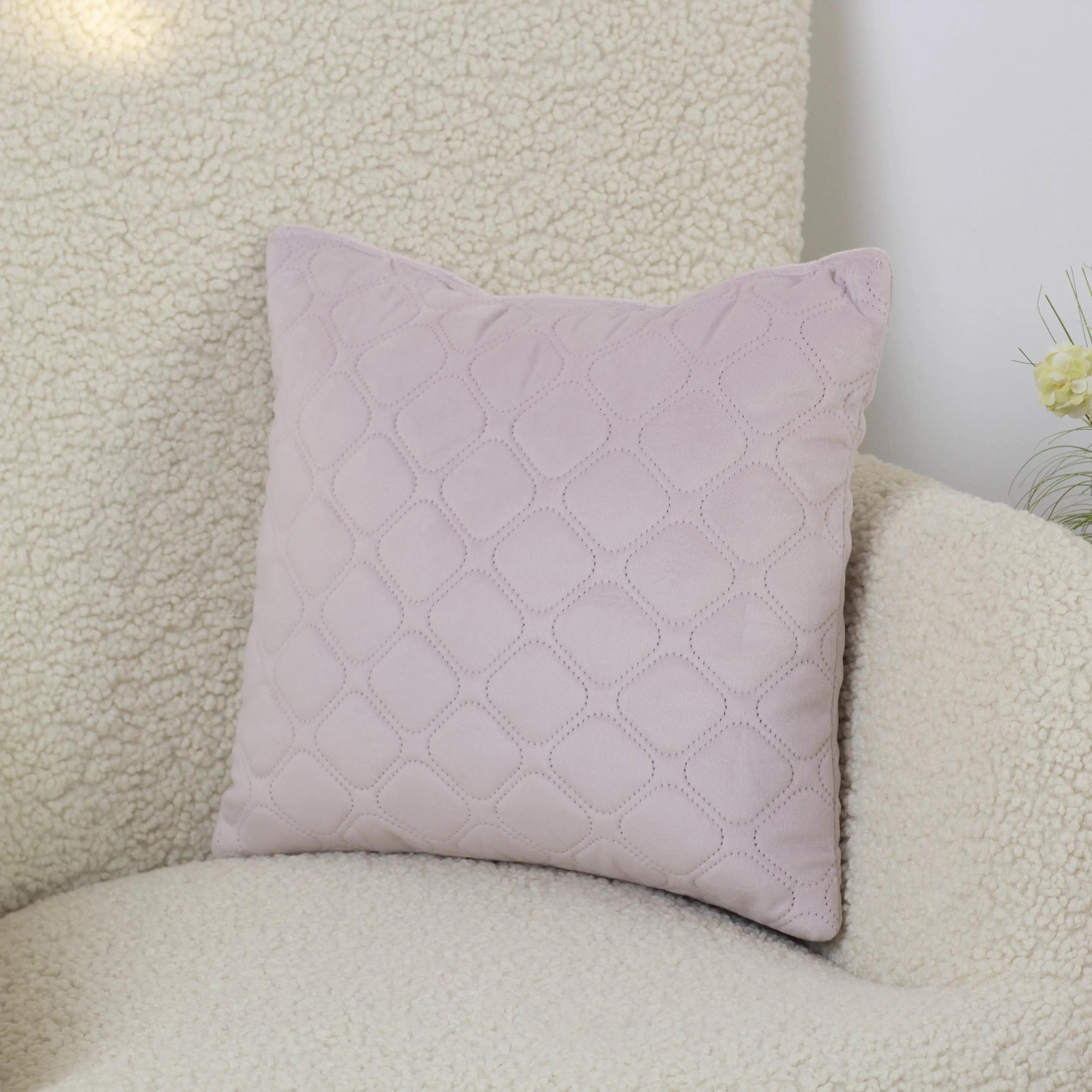 Decorative pillow "VELURE" Lilac Powder, 50x70 - Photo 2