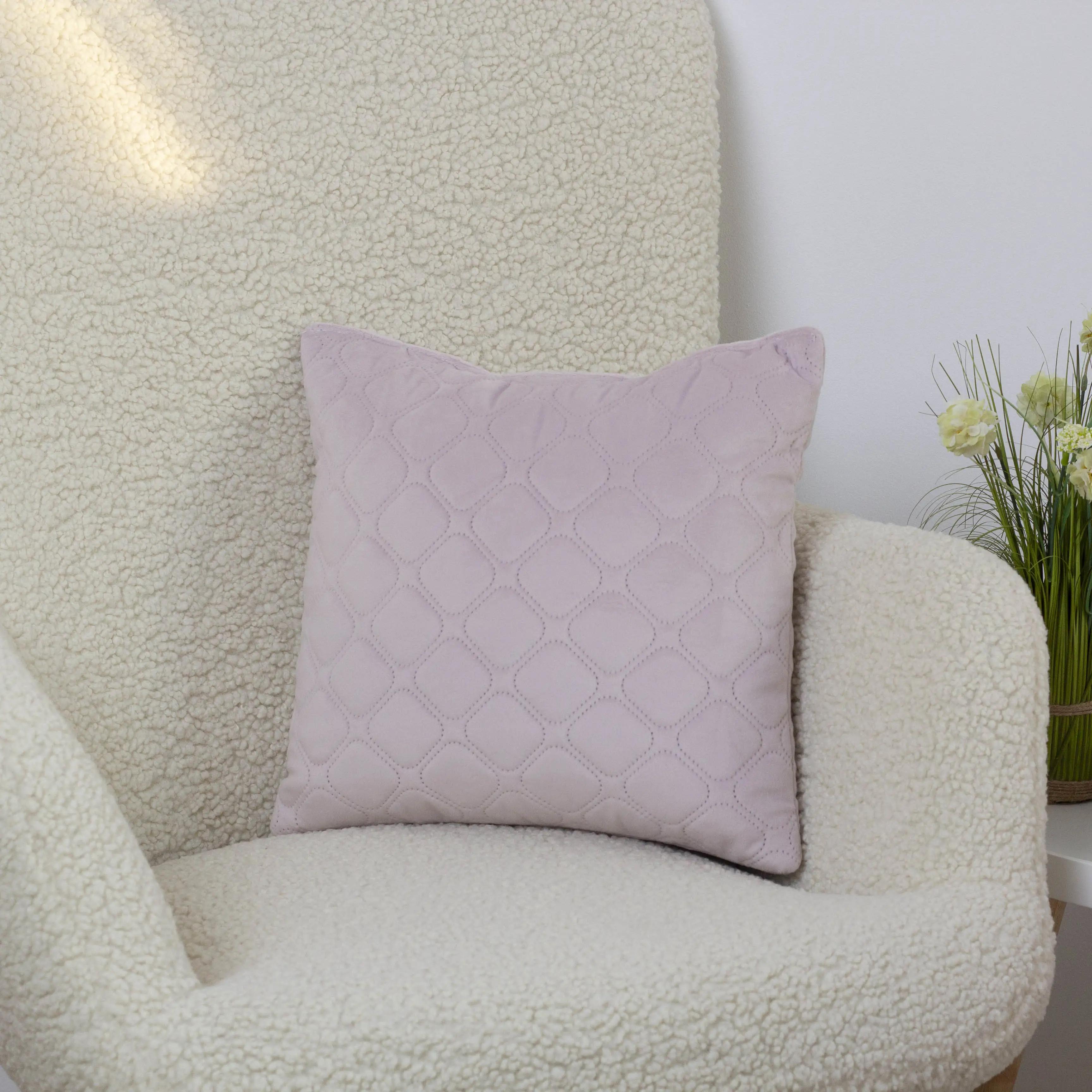Decorative pillow "VELURE" Lilac Powder, 50x70 - Photo 3