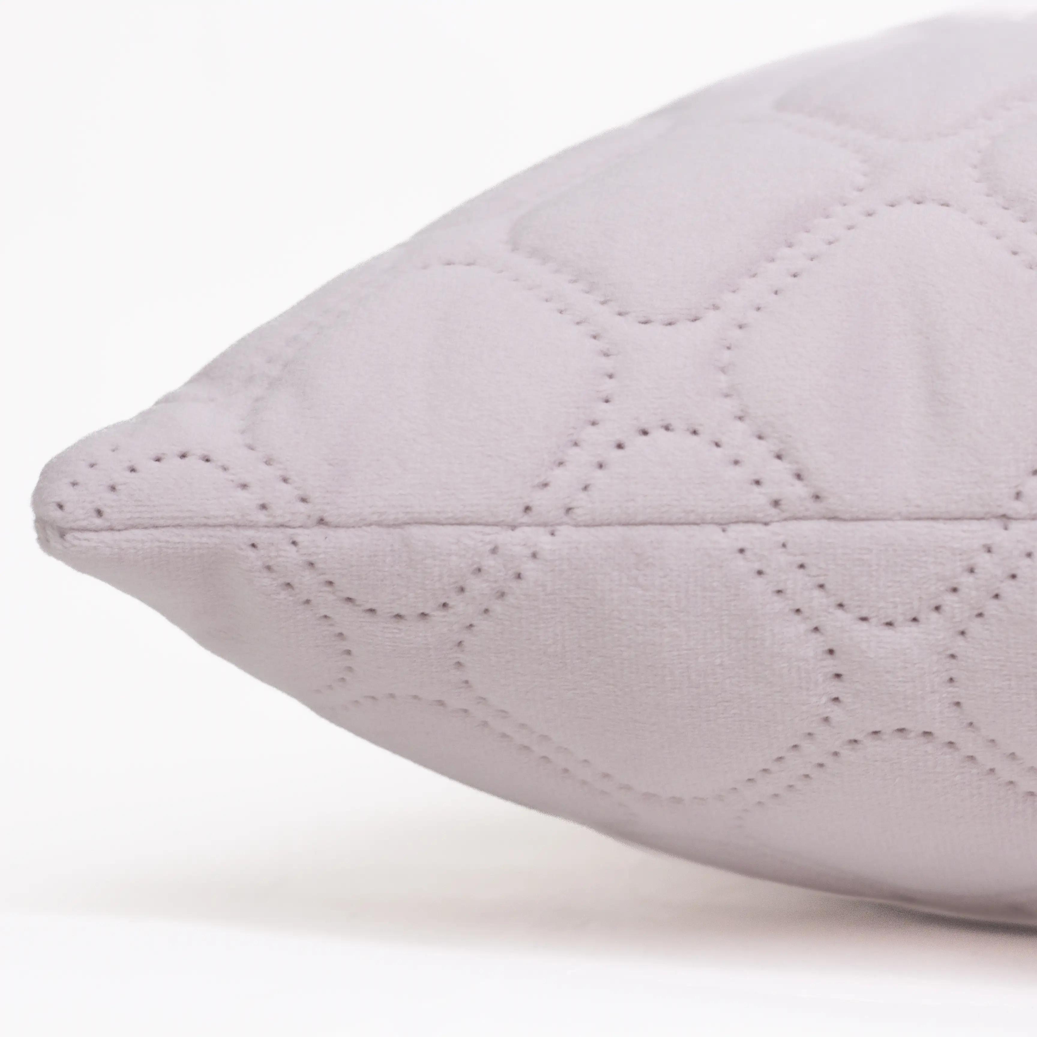 Decorative pillow "VELURE" Lilac Powder, 50x70 - Photo 4