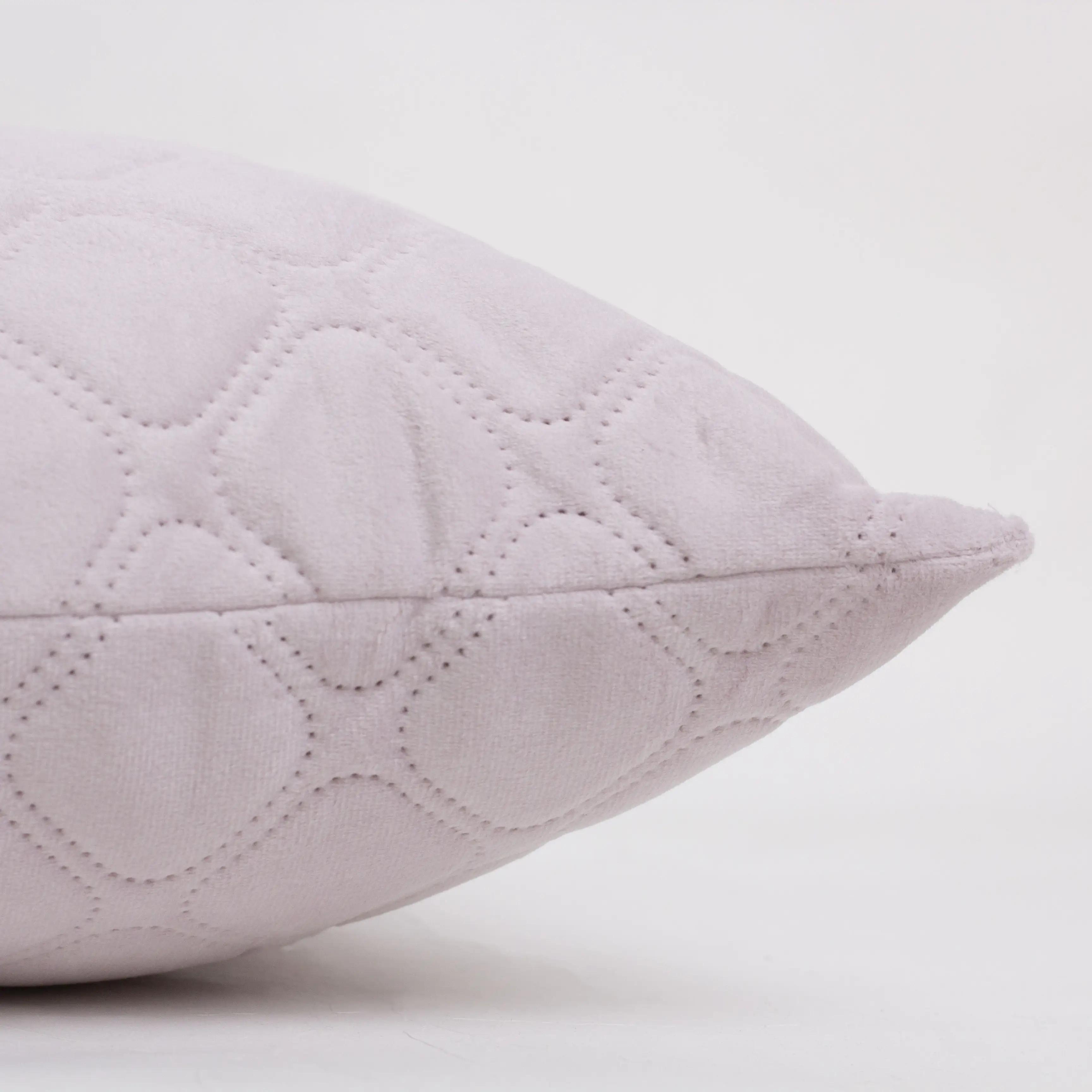 Decorative pillow "VELURE" Lilac Powder, 50x70 - Photo 5