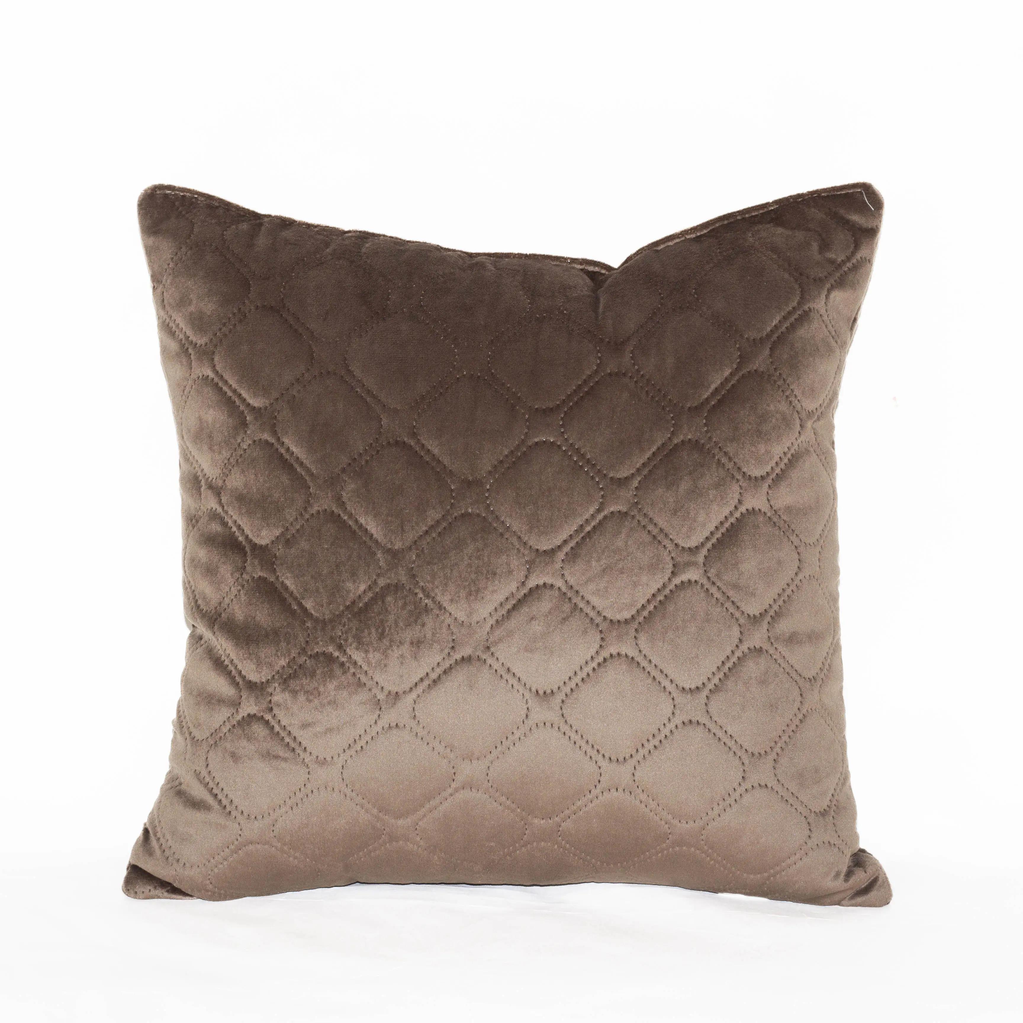 Decorative pillow "VELURE" Chocolate, 40x40