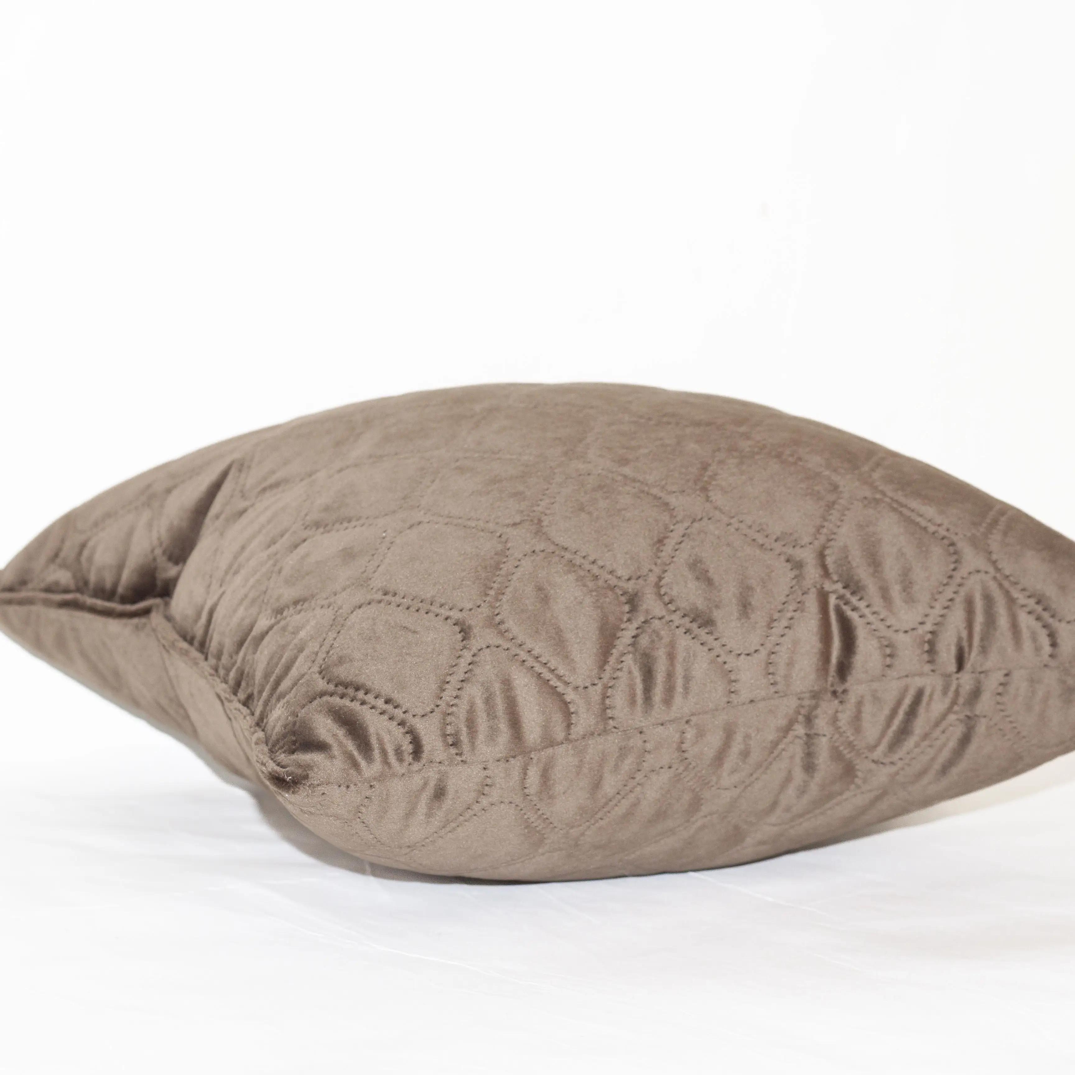 Decorative pillow "VELURE" Chocolate, 40x40 - Photo 4