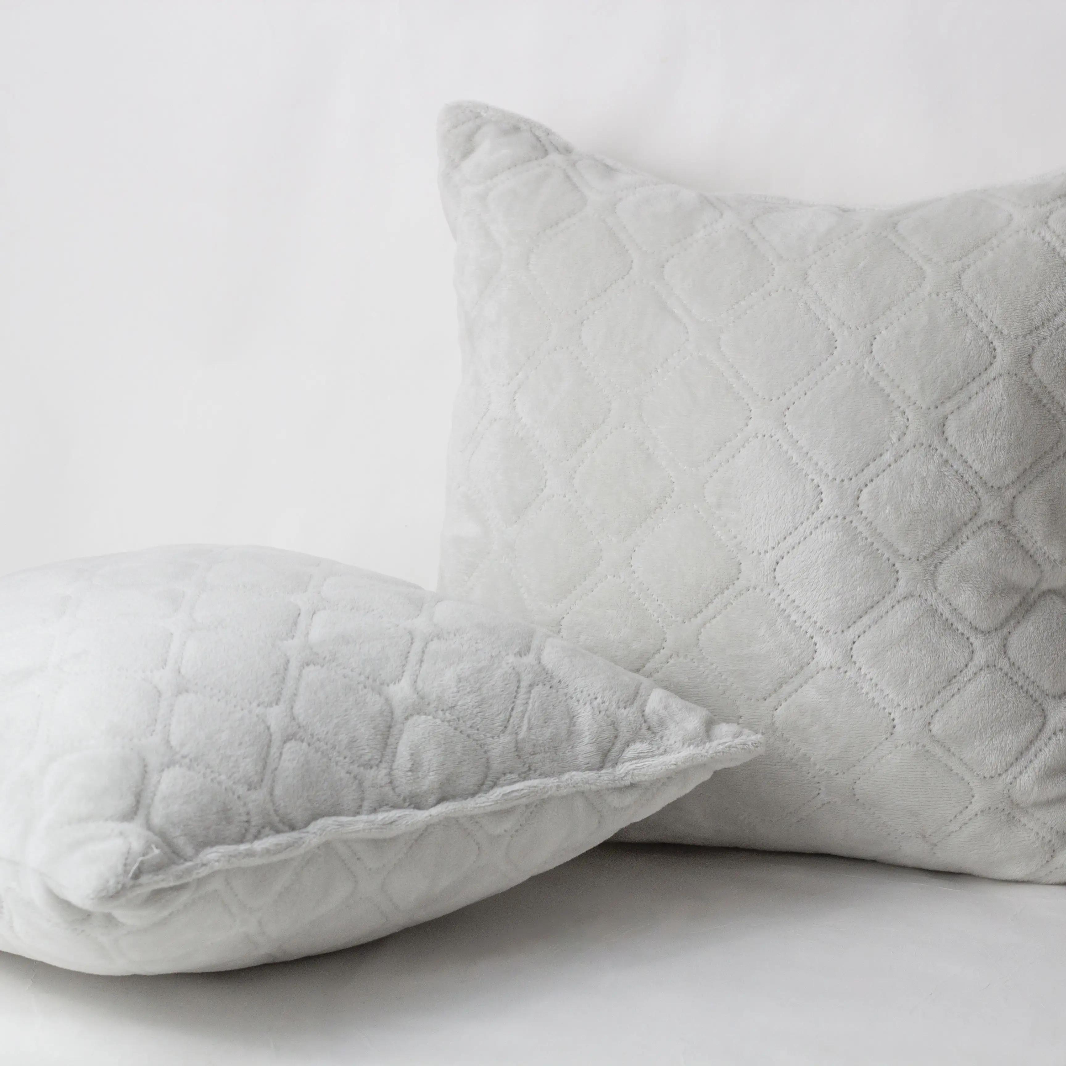 Подушка декоративная "VELURE" Light Grey, 40x40 - Фото 2