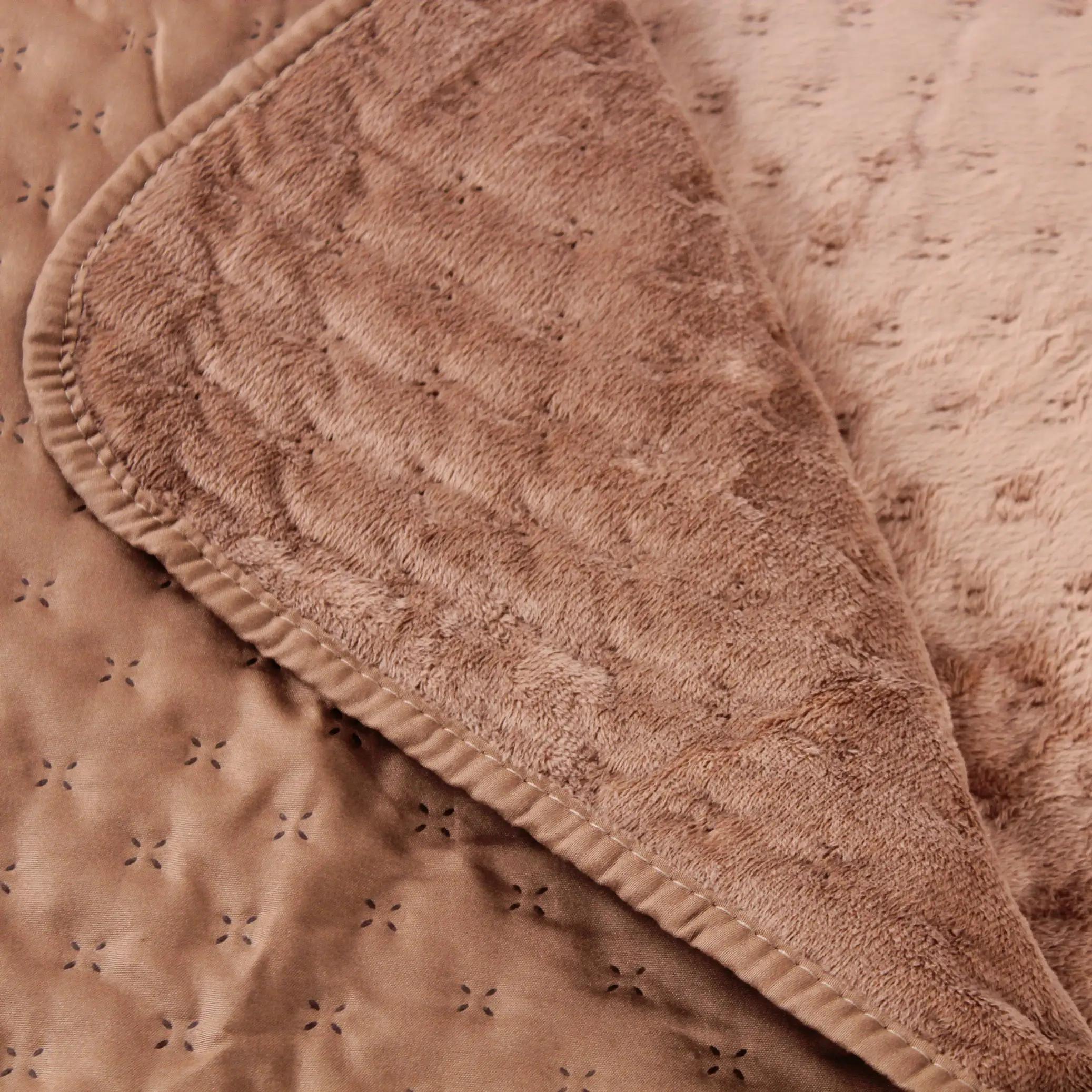 Покривало ТЕП "VELOUR" Капучiно/Зiрочка, 220x240 - Фото 5