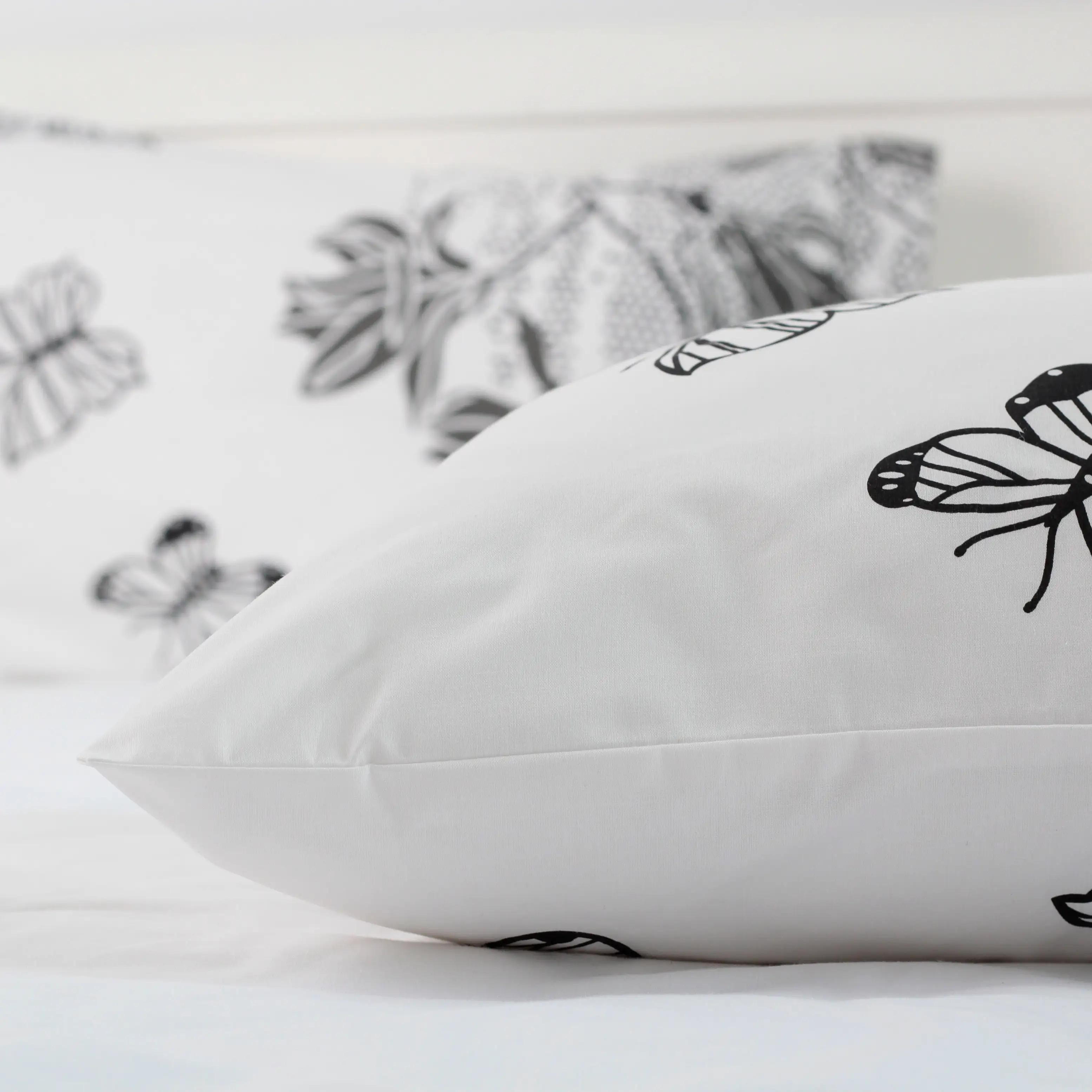 Комплект наволочок ТЕП Black Butterfly FR, 70x70 - Фото 4