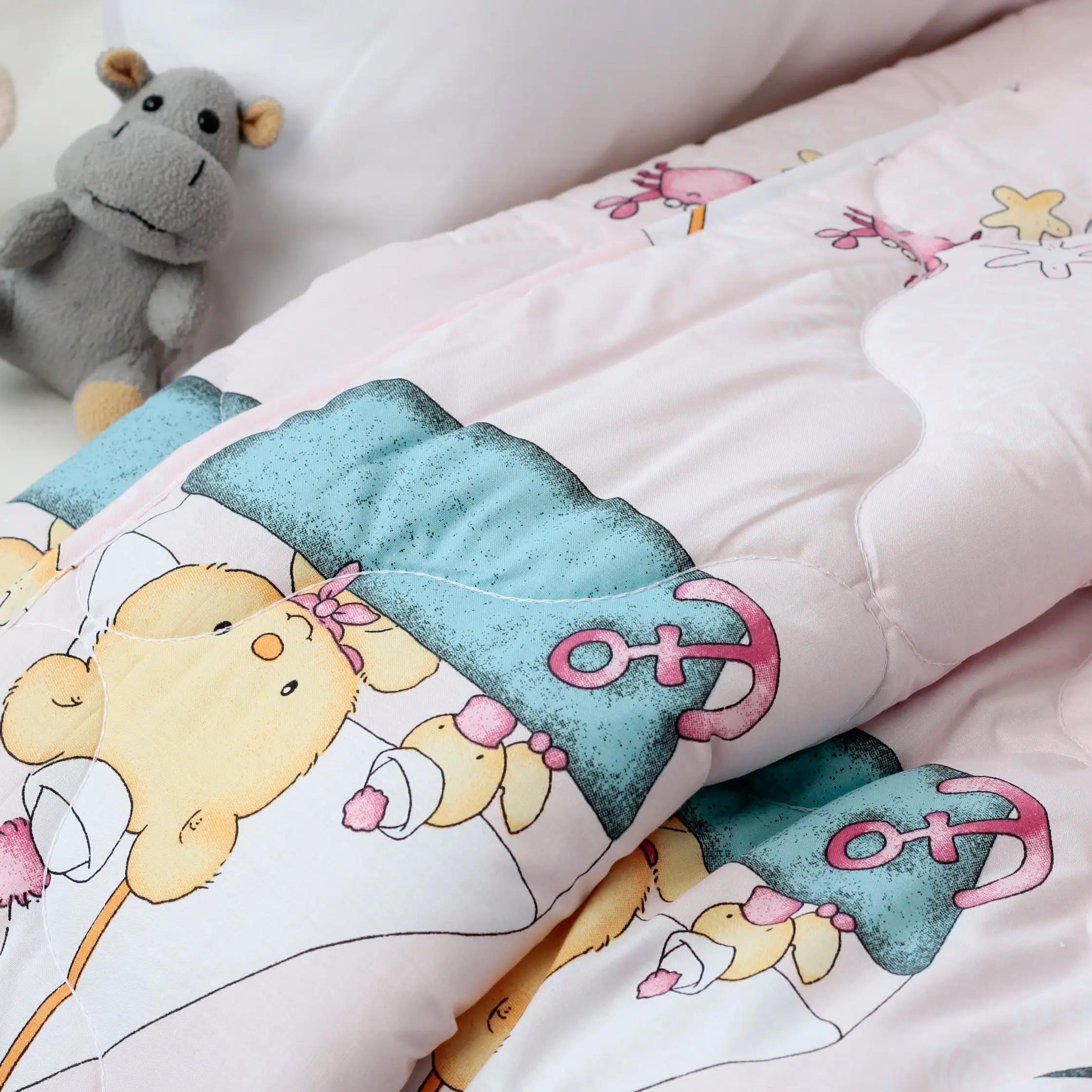 Одеяло детское "ТЕП" LITTLE FRIENDS Pink Sailor, 105x140 - Фото 4