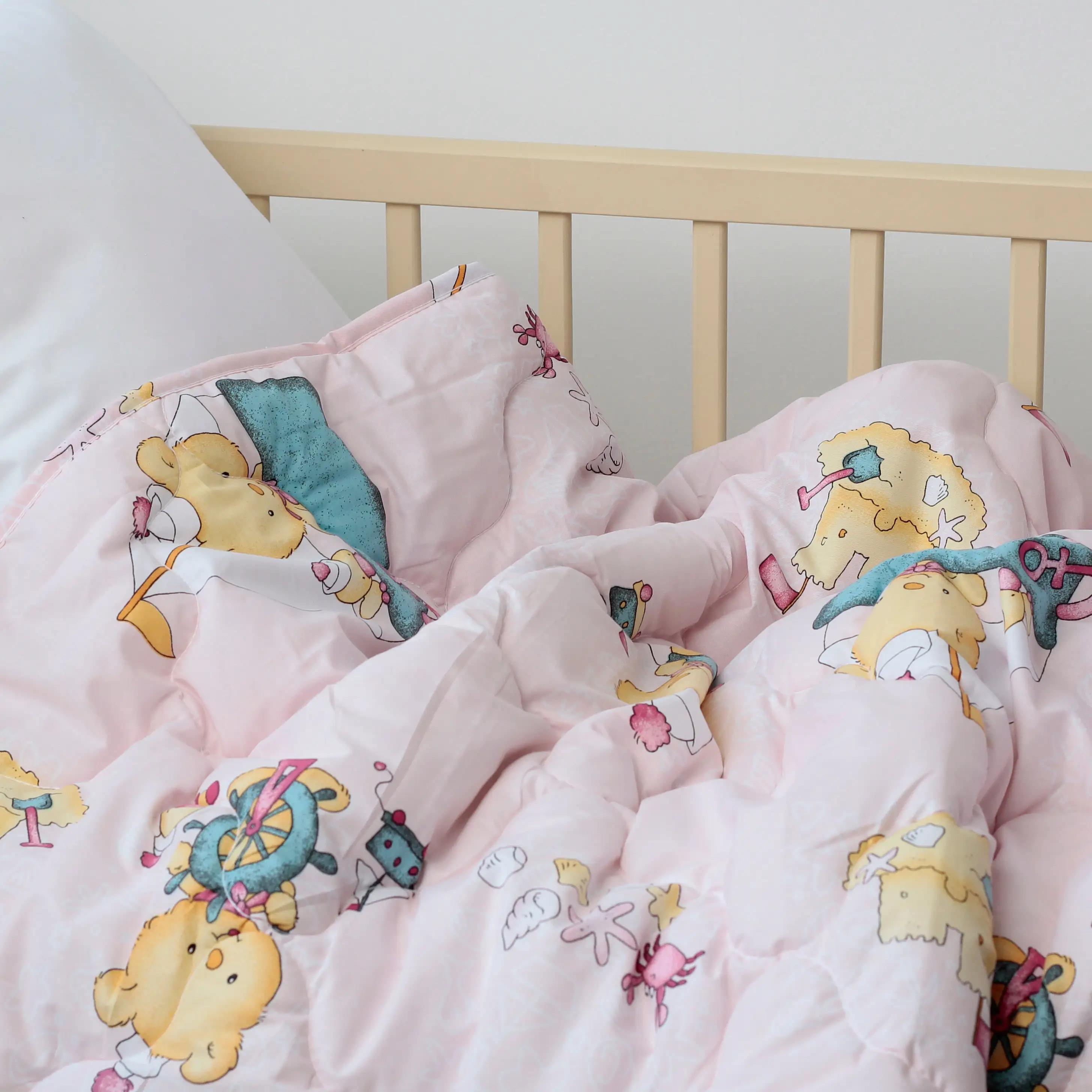 Одеяло детское "ТЕП" LITTLE FRIENDS Pink Sailor, 105x140 - Фото 3