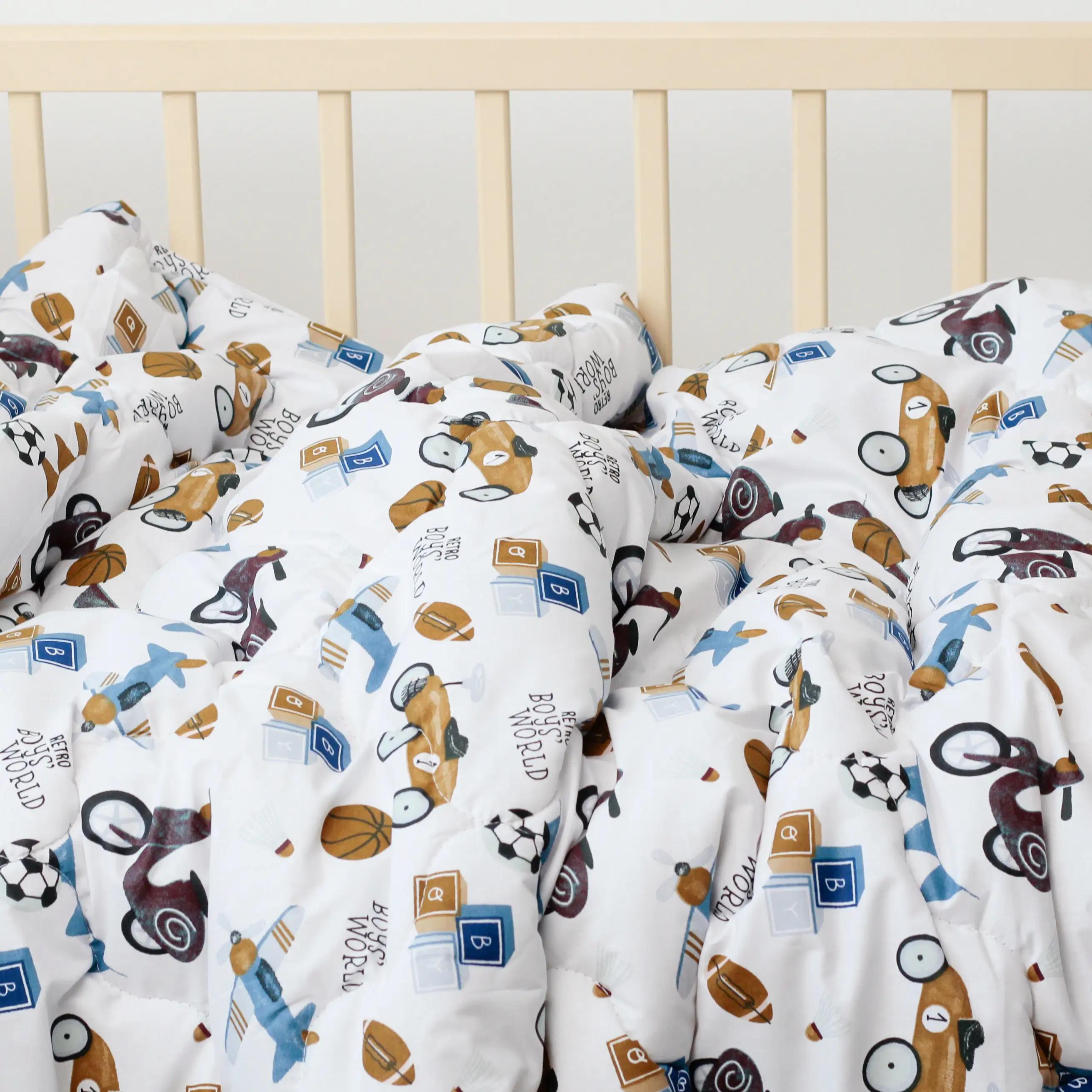 Quilt "ТЕП" LITTLE FRIENDS Retro Style Toys, 105x140 - Photo 4