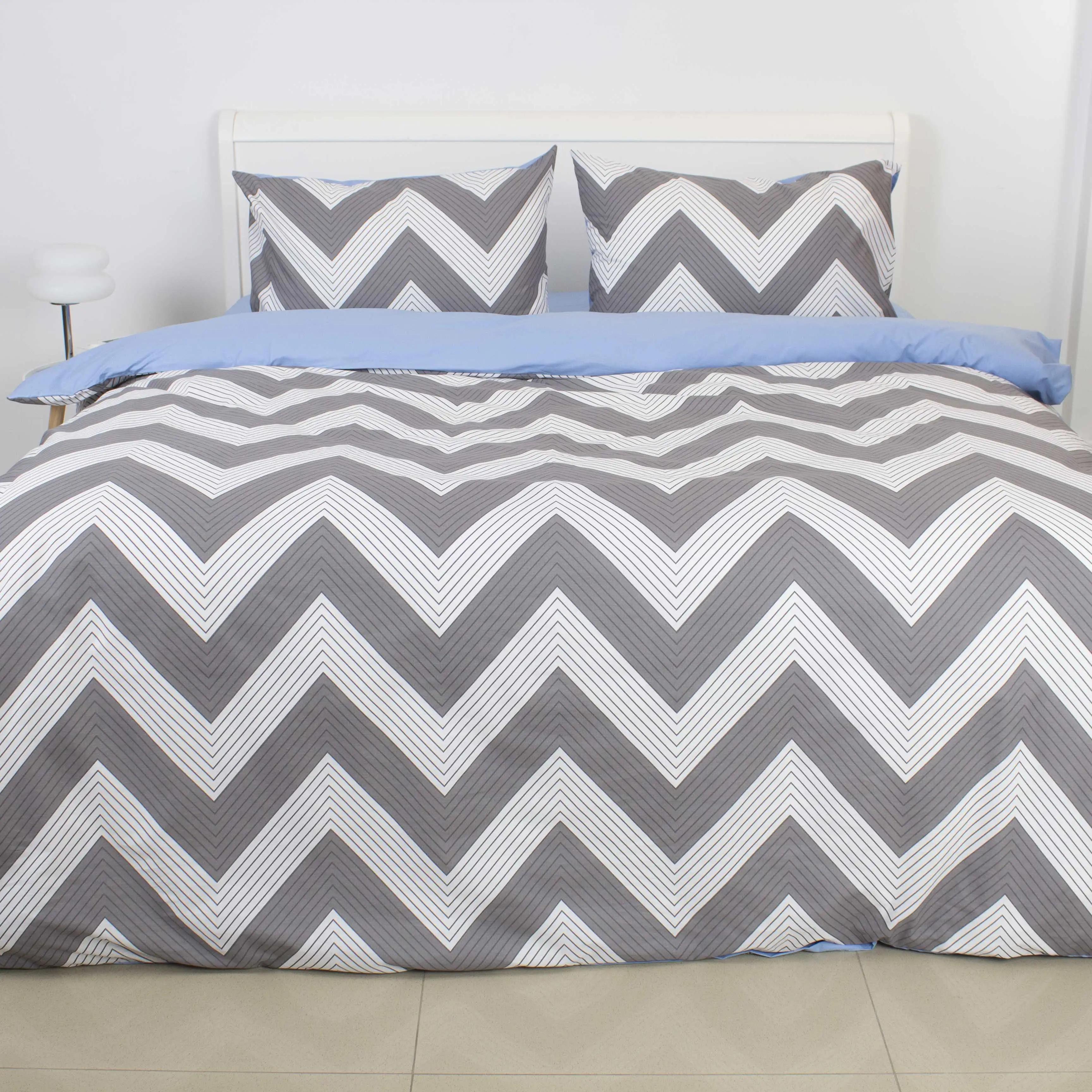 Bed Linen Set ТЕП «Happy Sleep» Blue Symmetry