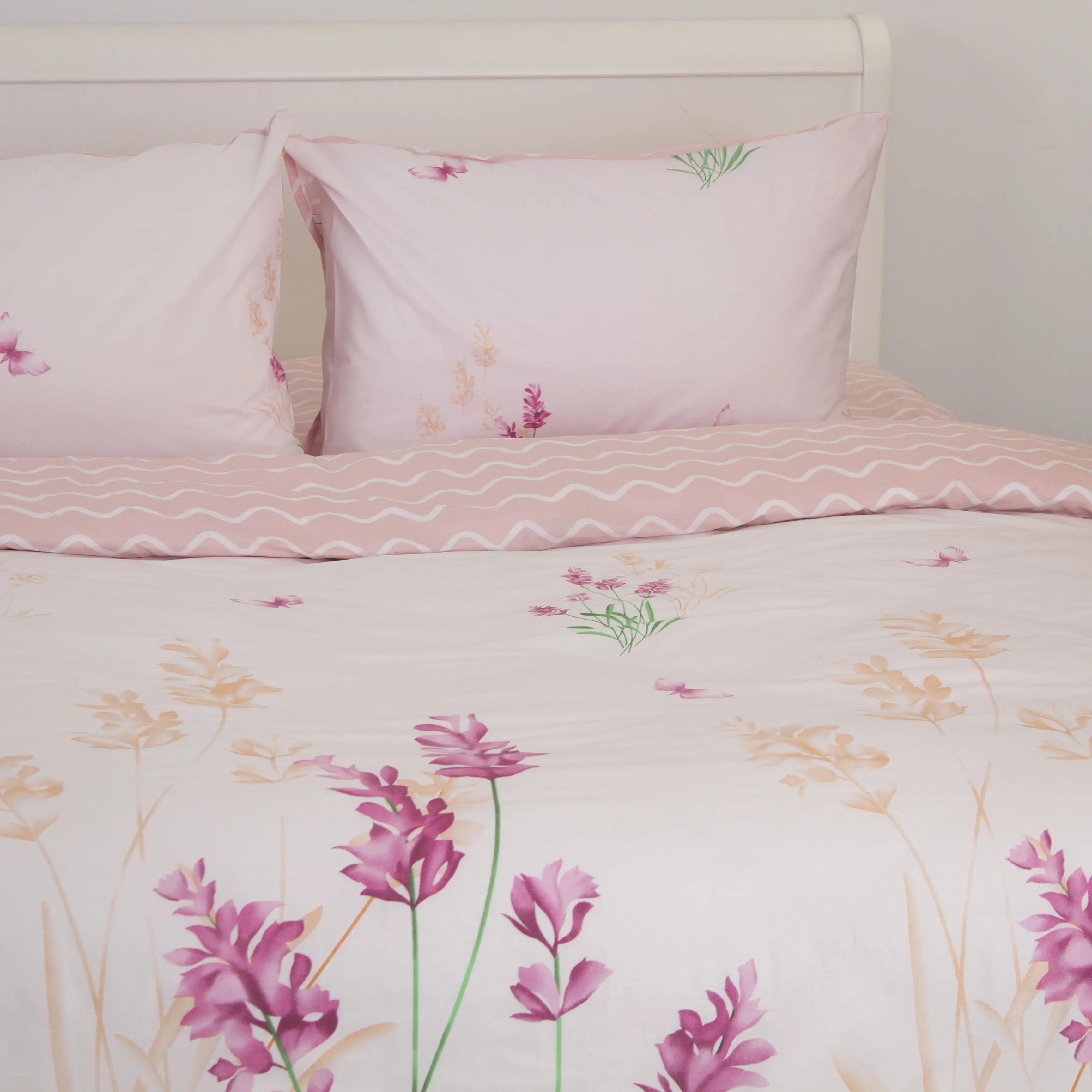 Комплект постельного белья ТЕП «Happy Sleep» Flower Wave, двуспальное - Фото 2