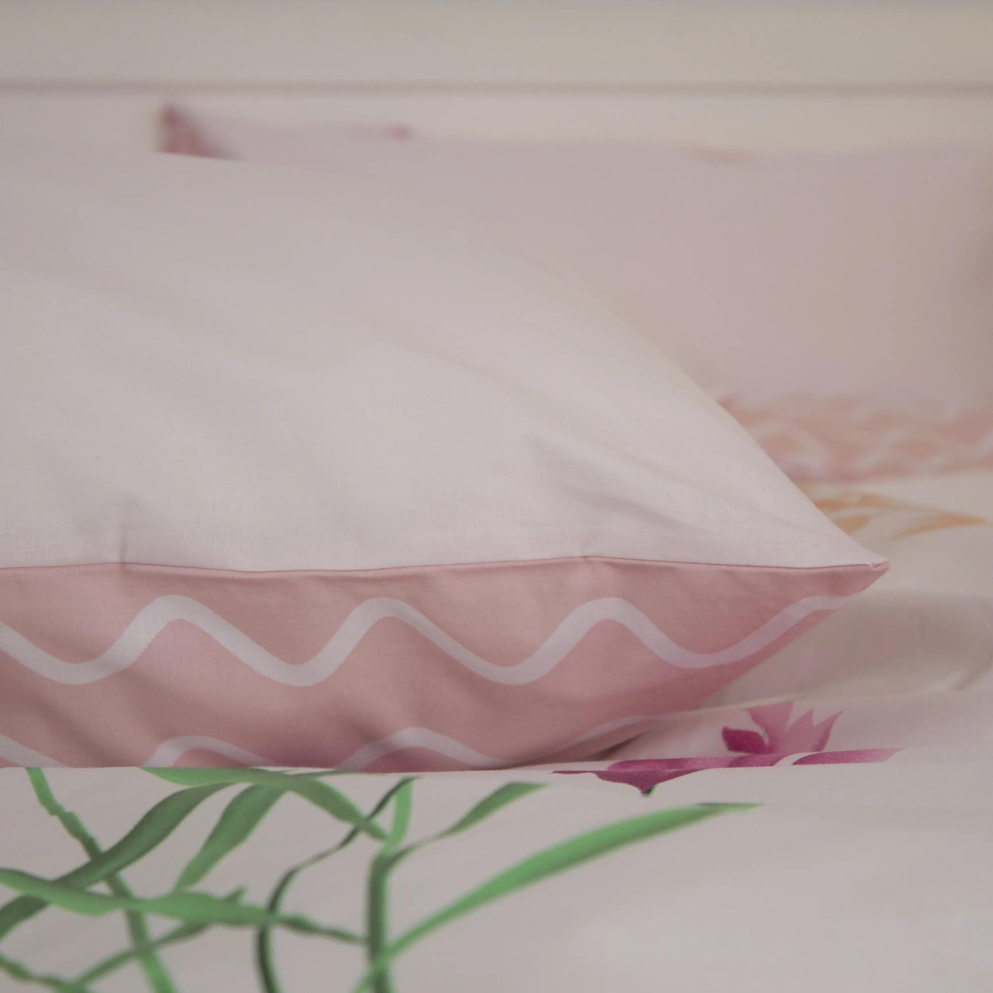 Комплект постельного белья ТЕП «Happy Sleep» Flower Wave, двуспальное - Фото 6