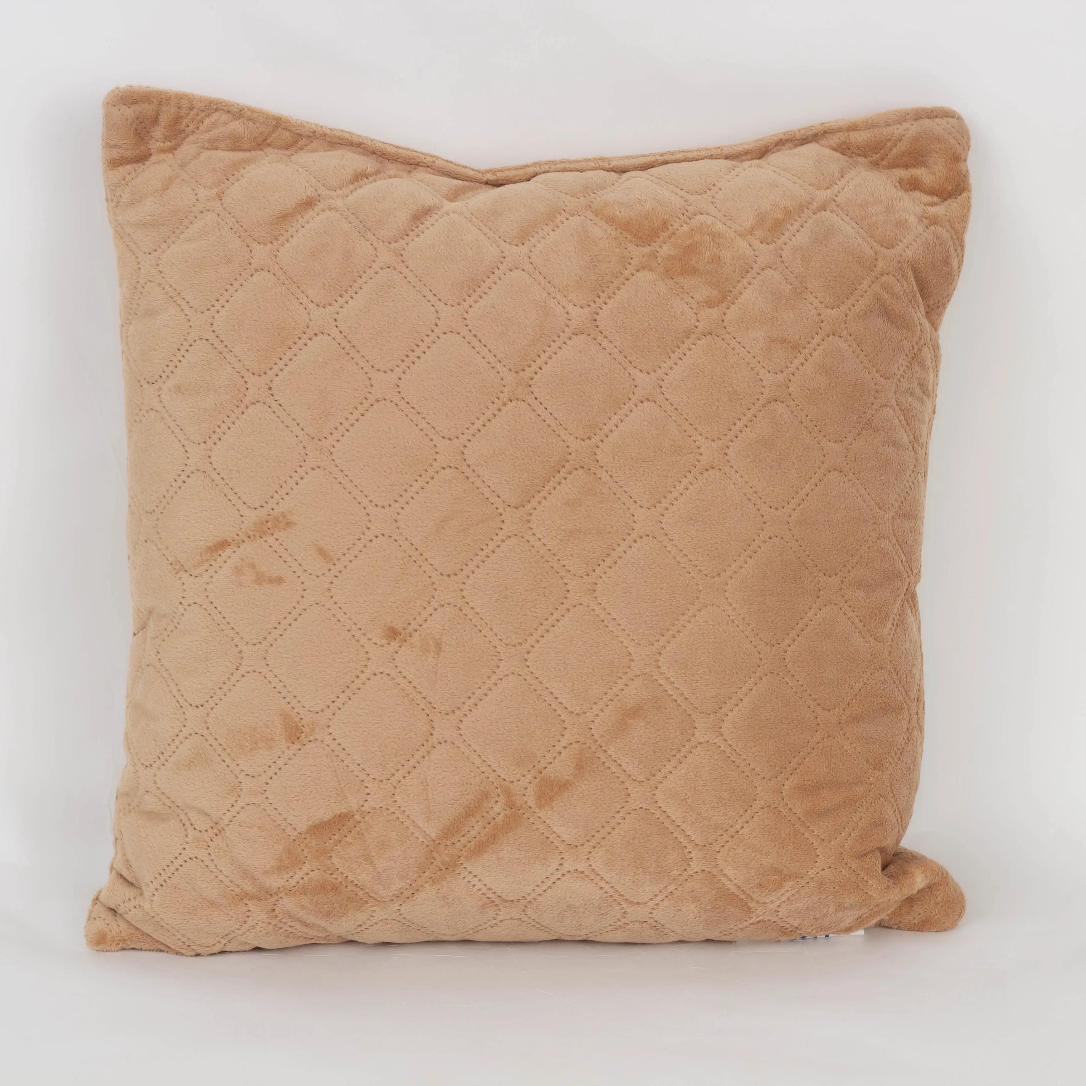 Подушка декоративна "VELOUR" Кавова