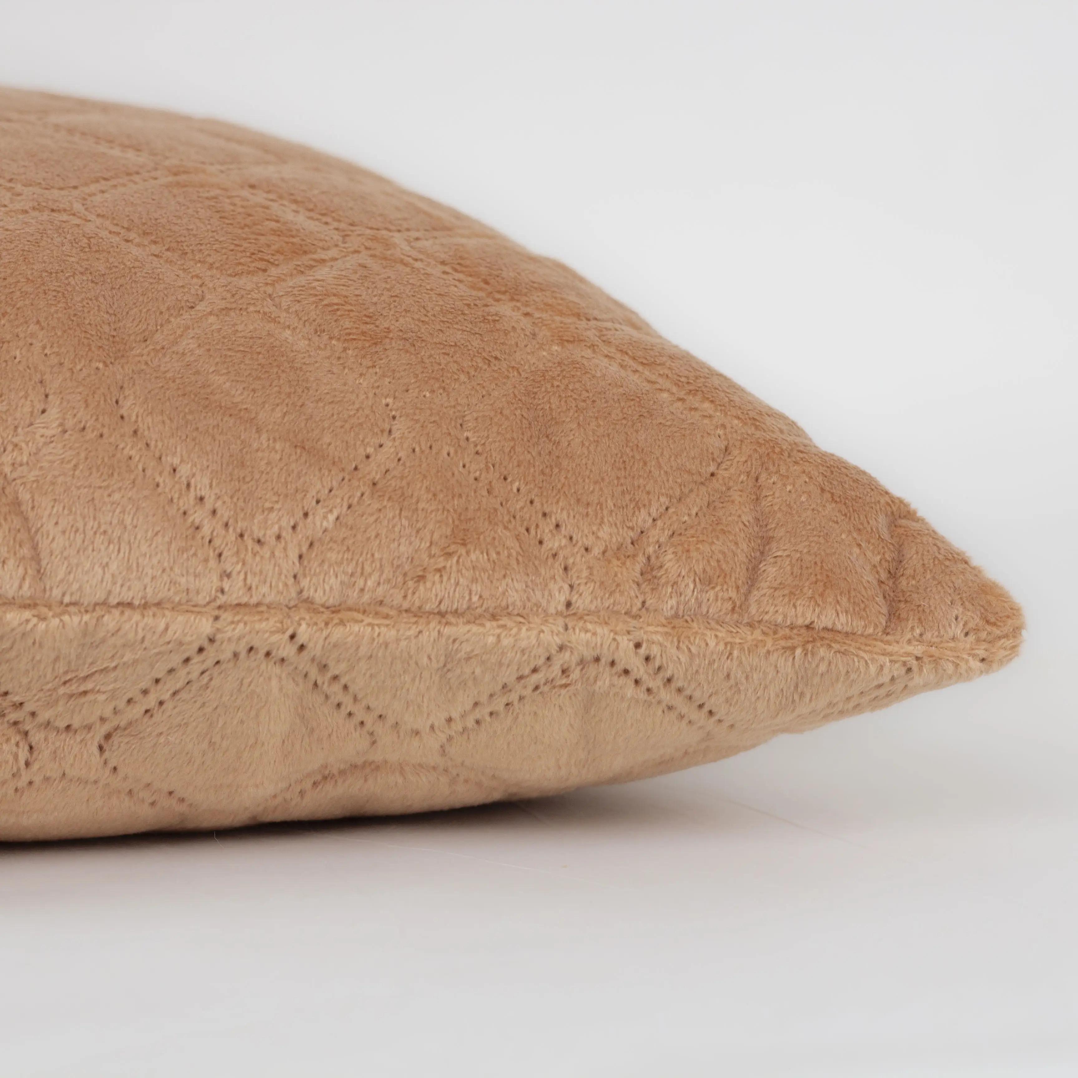 Decorative pillow "VELOUR" Coffee, 45x45 - Photo 6