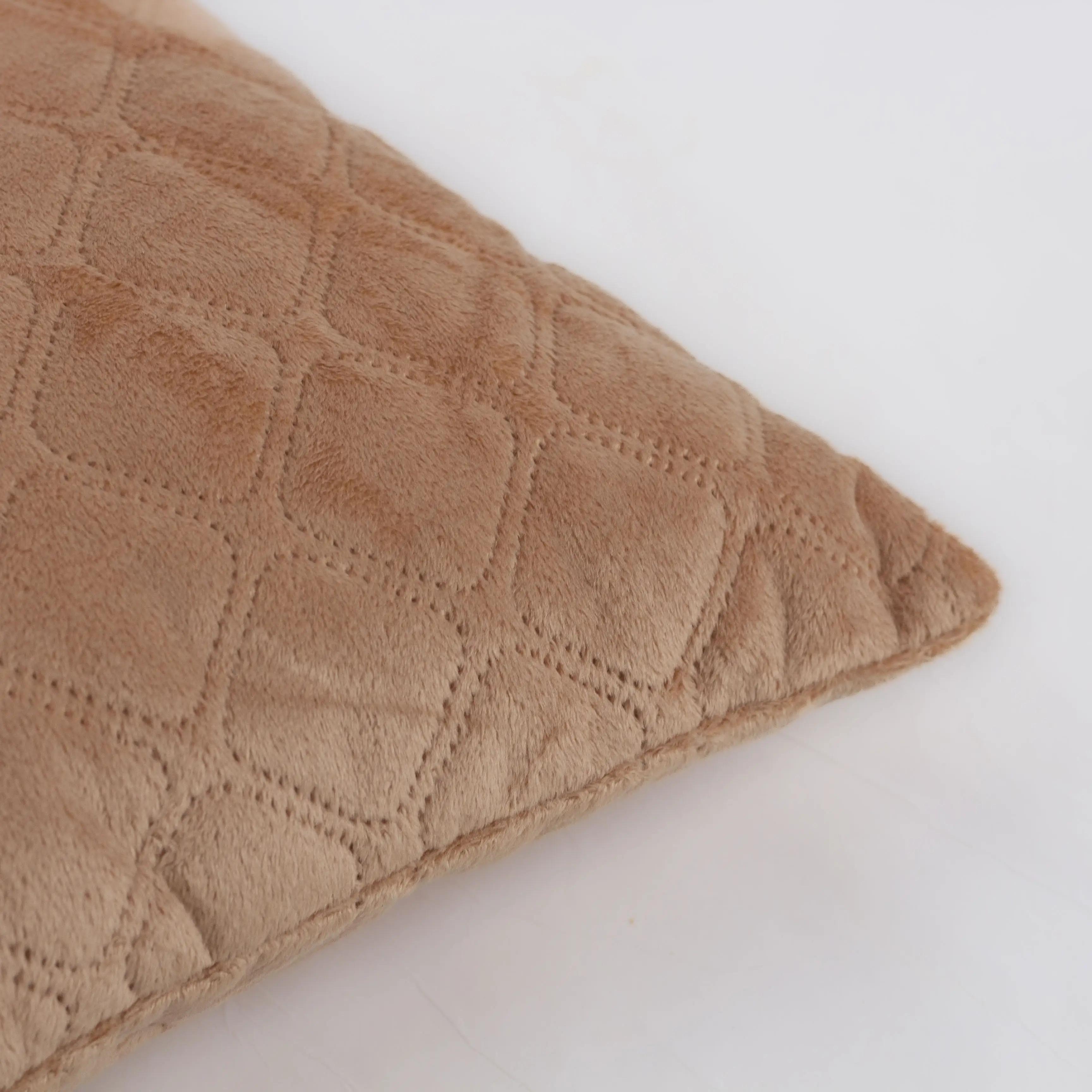 Decorative pillow "VELOUR" Coffee, 45x45 - Photo 7