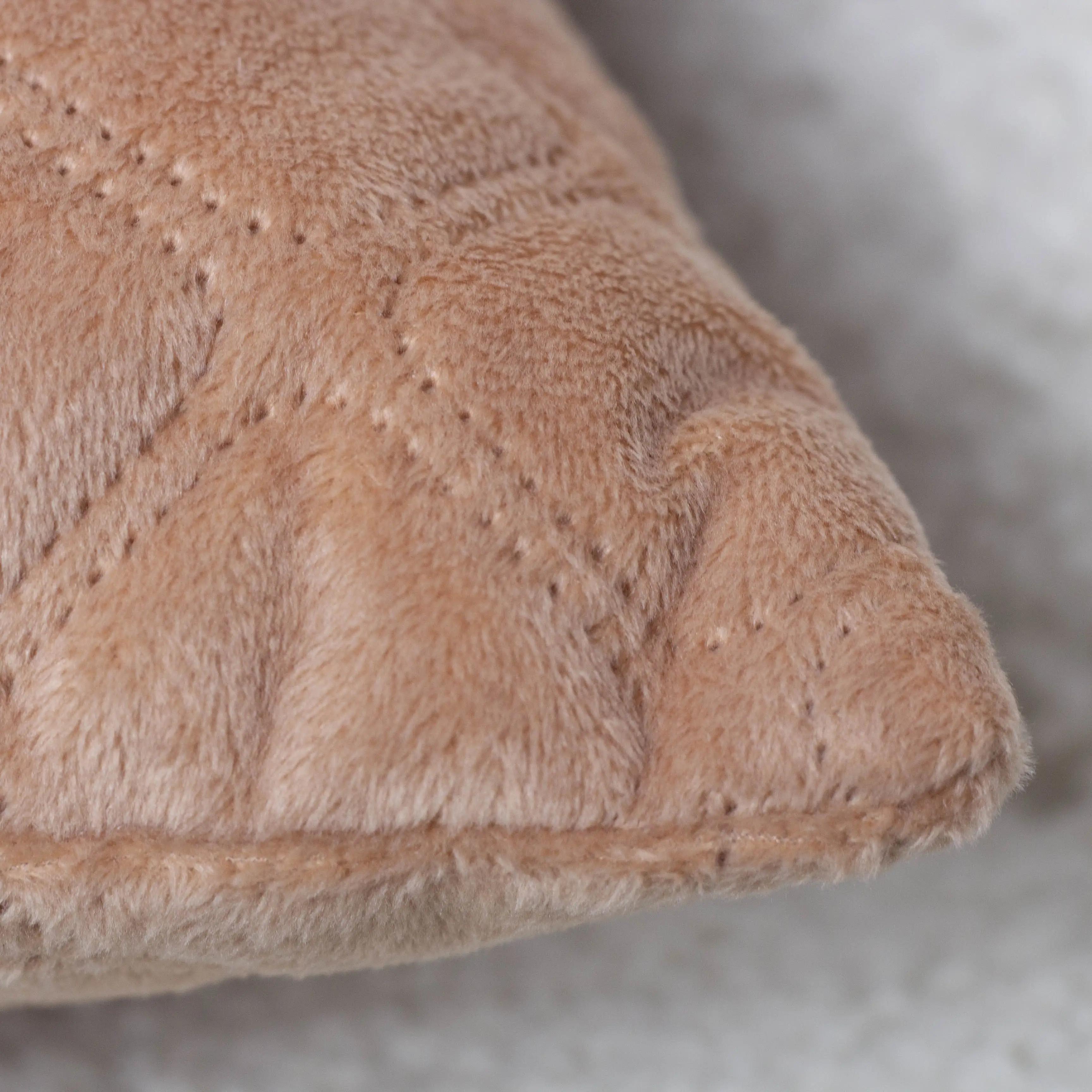 Decorative pillow "VELOUR" Coffee, 45x45 - Photo 5